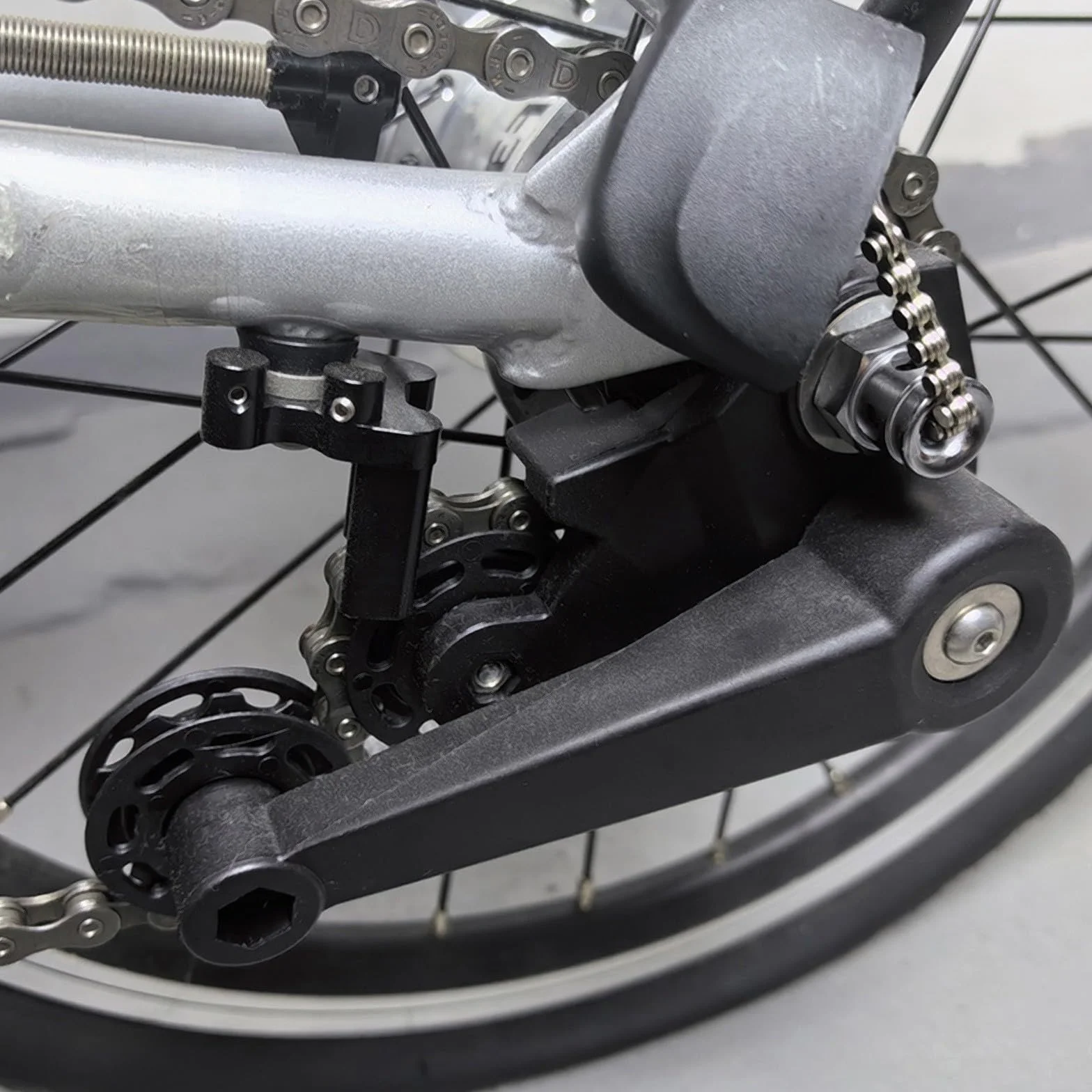 Brompton Tensor de Cadena para Desviador Trasero de Fibra de Nailon