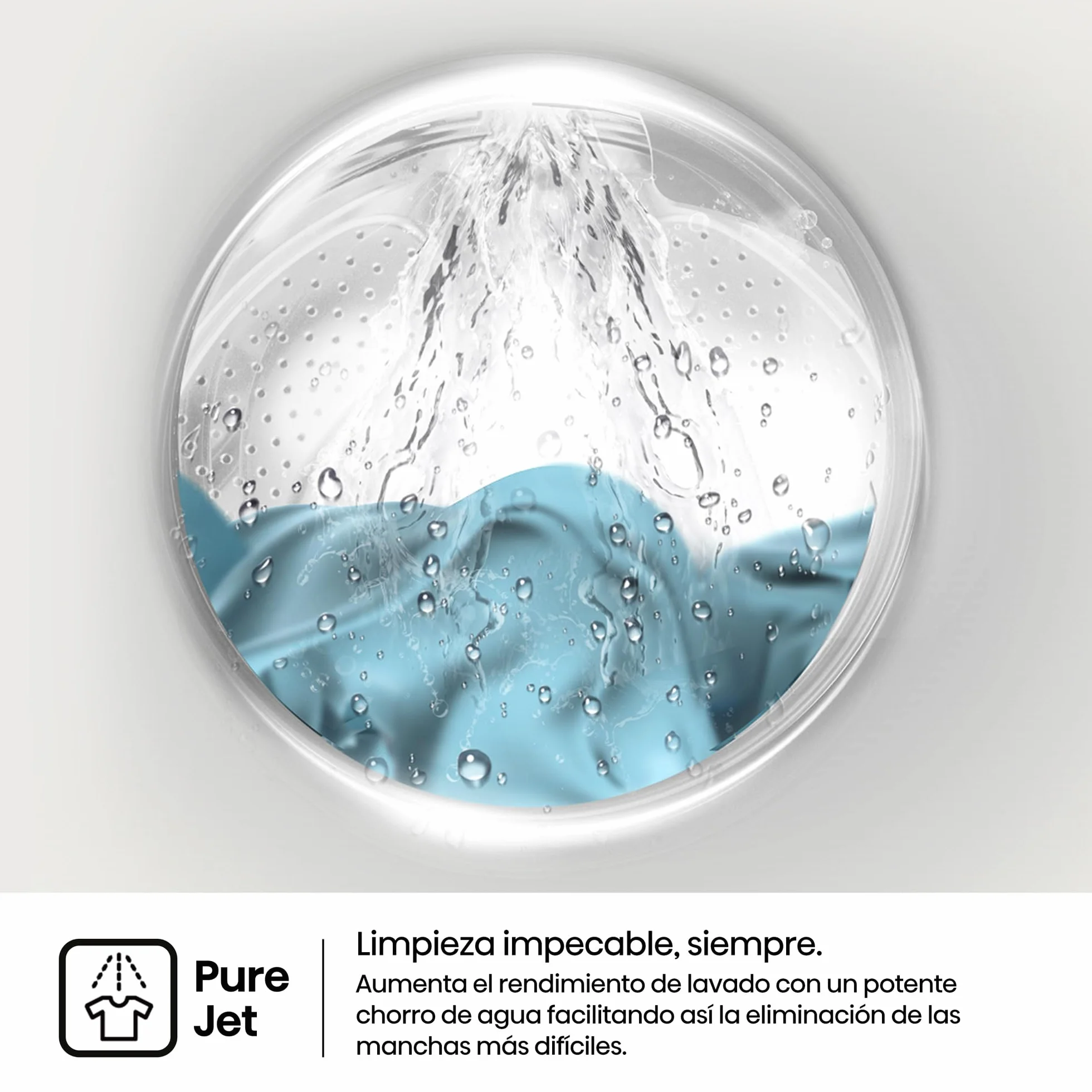Hisense Lavadora 7Kg 1200 rpm Clase A Fondo 44cm Vapor 99,9% Blanco