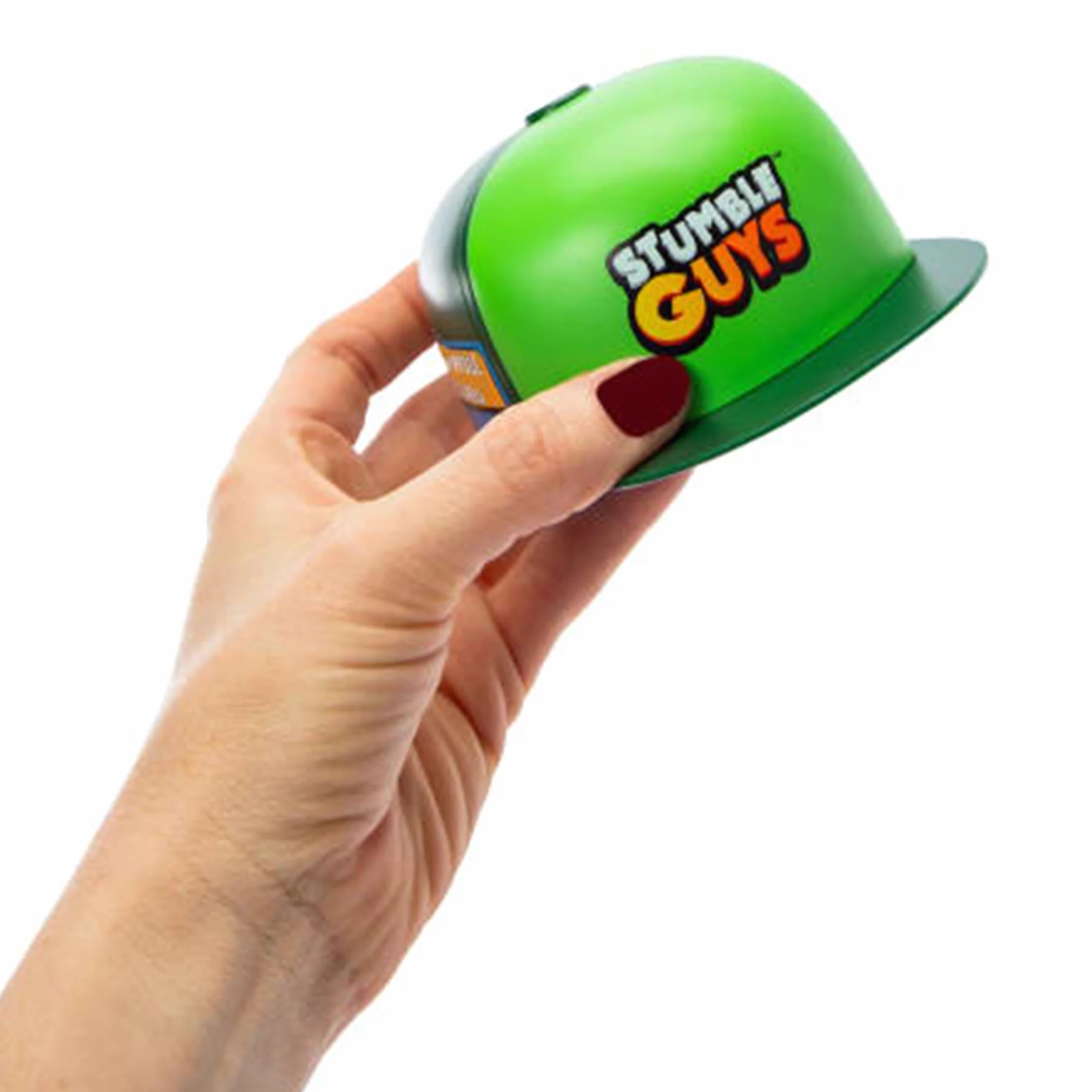 Bizak Stumble Guys Pack Gorra 2 Figuras Sorpresa 5 cm Articuladas Licencia Oficial