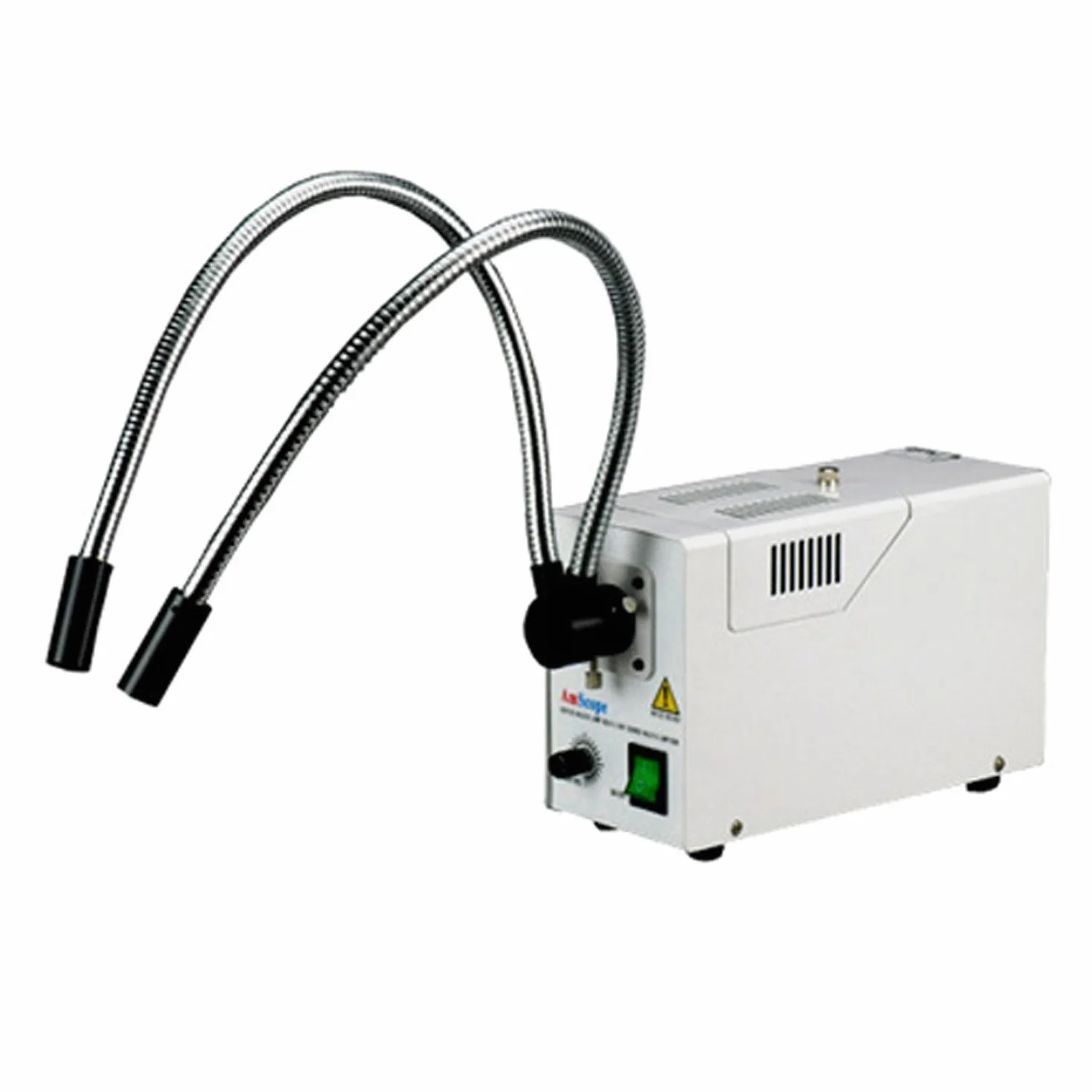 Dual AmScope HL250-AY 150W de Fibra -ptica de Cuello de Cisne Microscopio Iluminador