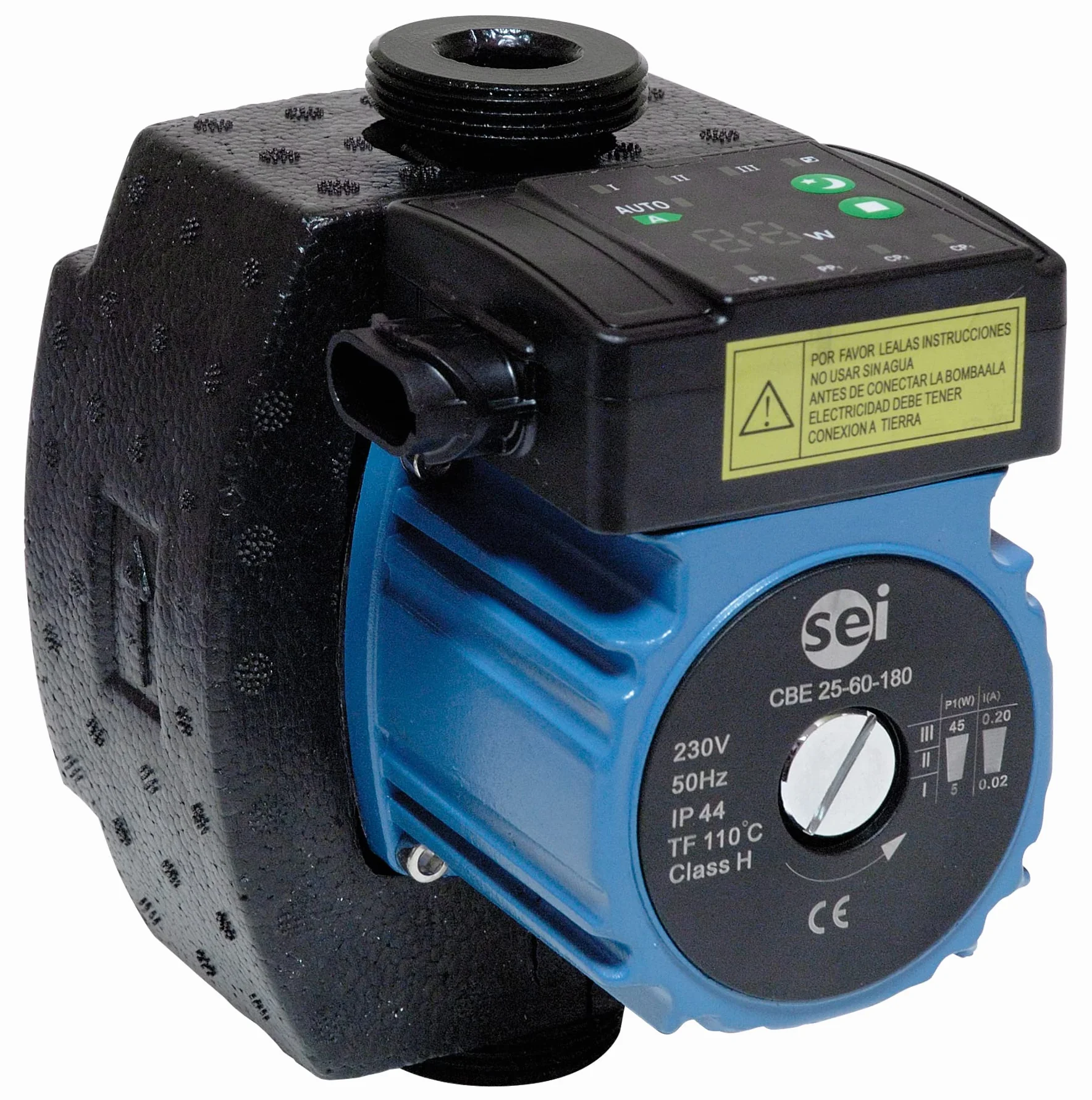 SEi CBE 25/60 Electronica Circuladora Bomba, L-130 mm Longitud