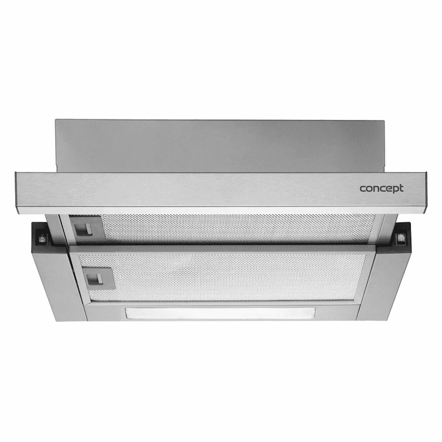 Concept OPV3150 Campana extractora cocina telescópica extensible 50 cm metal