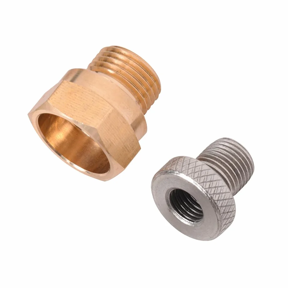 Kit de indicador de esfera con adaptadores de bujía de 10 mm y 14 mm, para sincronización de encendido TDC y afinación del motor, herramienta de medición de precisión profesional