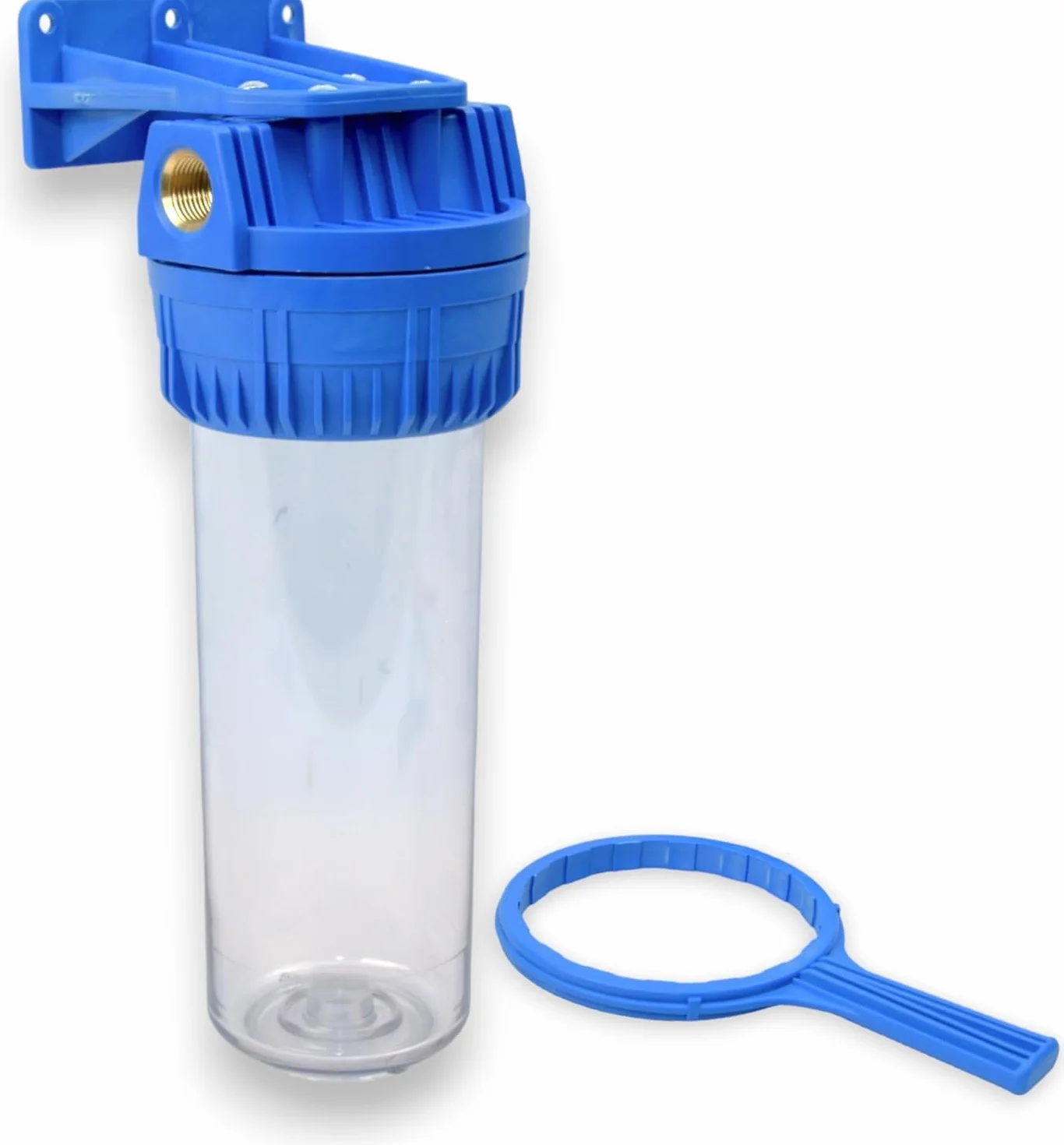 Portafiltro contenedor cartucho KIT filtración agua 1" 1/2" 3/4" latón