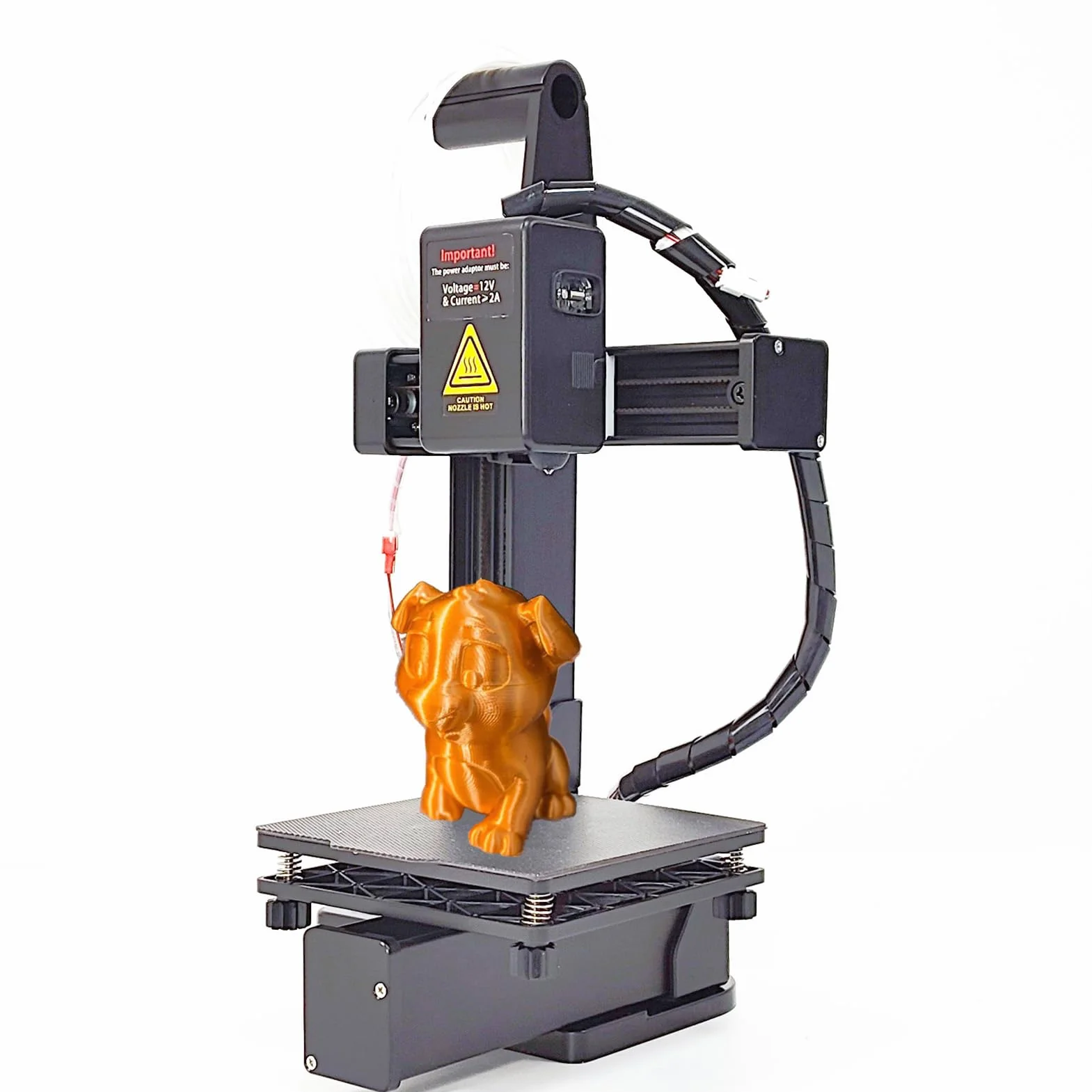 Impresora 3D de alta precisión, 10-40 mm/s, mini máquinas de impresión 3D para principiantes, bricolaje, soporta filamento PLA TPU de 1,75 mm, impresora 3D para principiantes con 1 clic