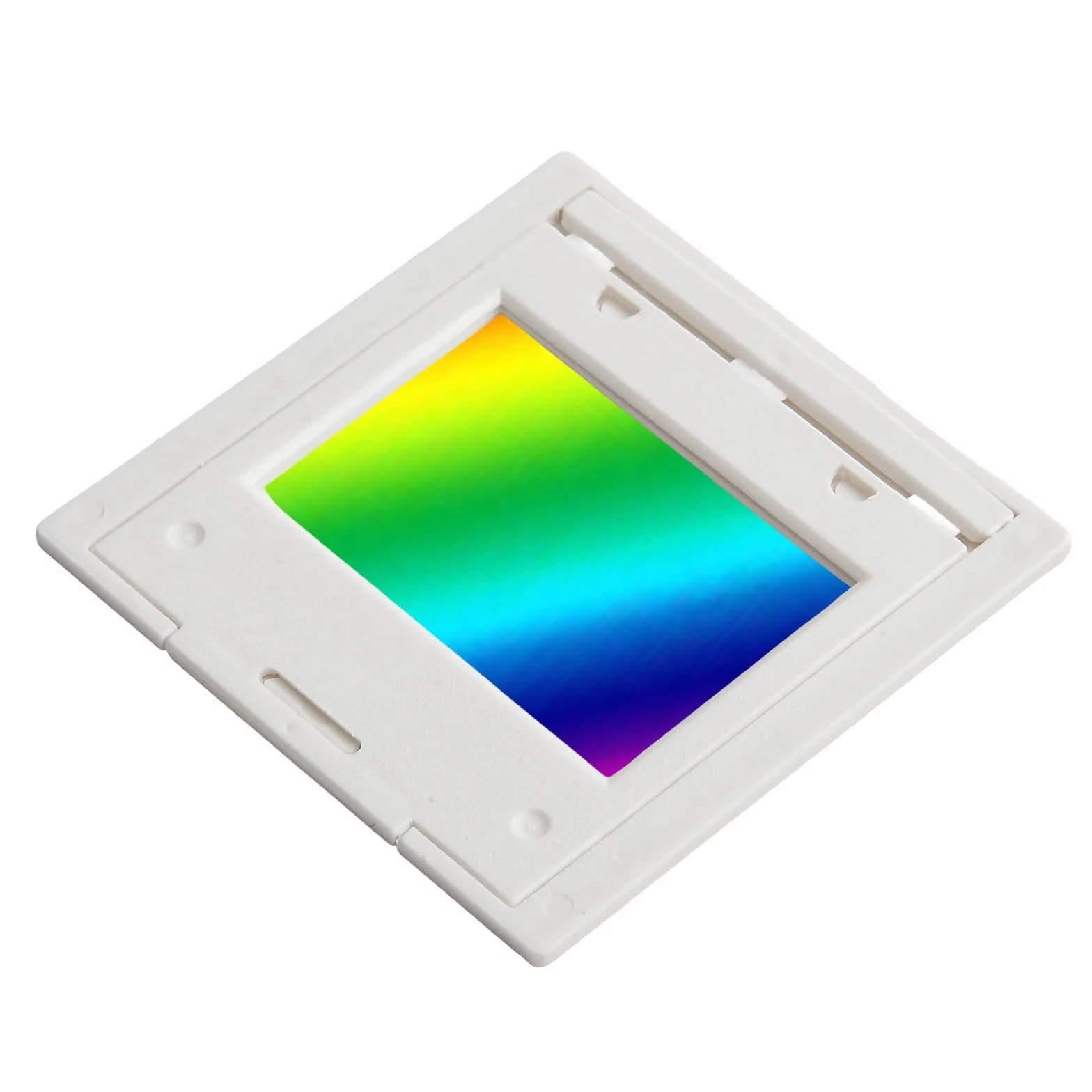 Hoja de rejilla de difracción de transmisión 80/300/600/1000/1200/1600 líneas/mm para espectrofotómetro
