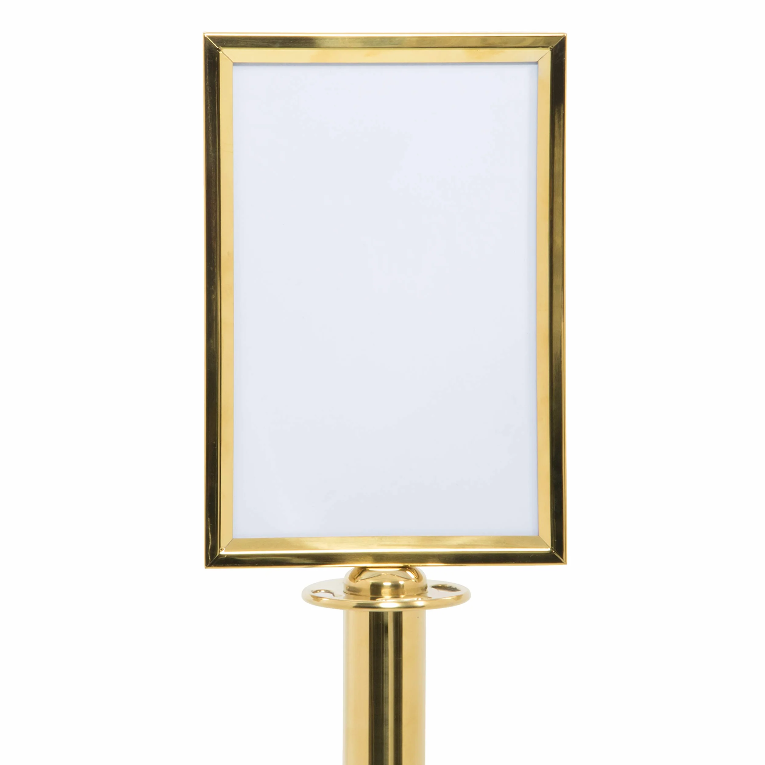 Securit Soporte para cartel A4 dorado