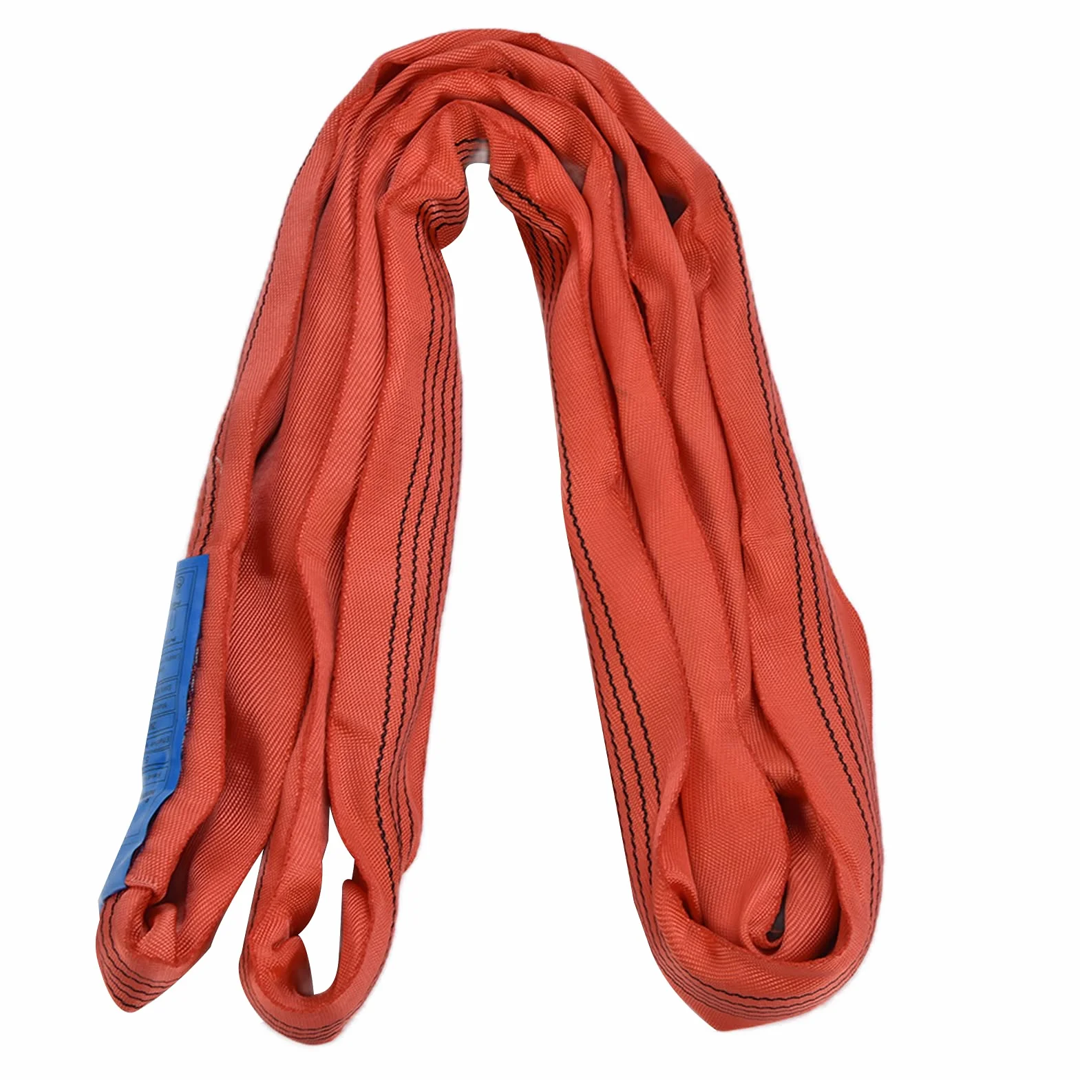 Eslinga de elevación Redonda 5T, Correas de Correas de grúa de Bucle sin Fin PES, Ancho 75 mm, 5 Metros, cinturón de elevación Resistente, Equipo de elevación (5m) 16.40ft