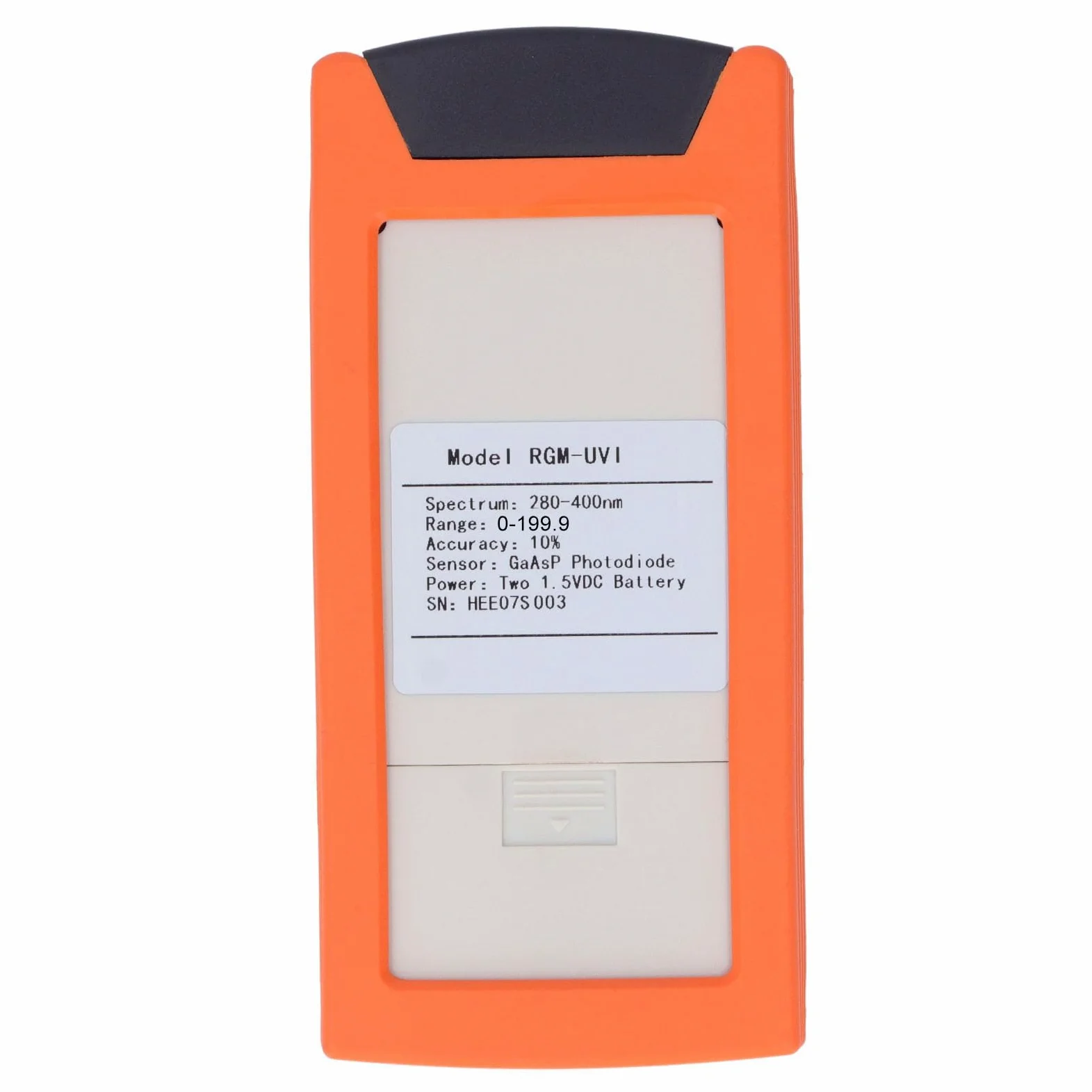 Alomejor Medidor de índice UV con Pantalla LCD con Diseño de Circuito Avanzado para Mediciones UV Precisas, Probador UVI Portátil para Actividades en el Hogar y Al Aire Libre
