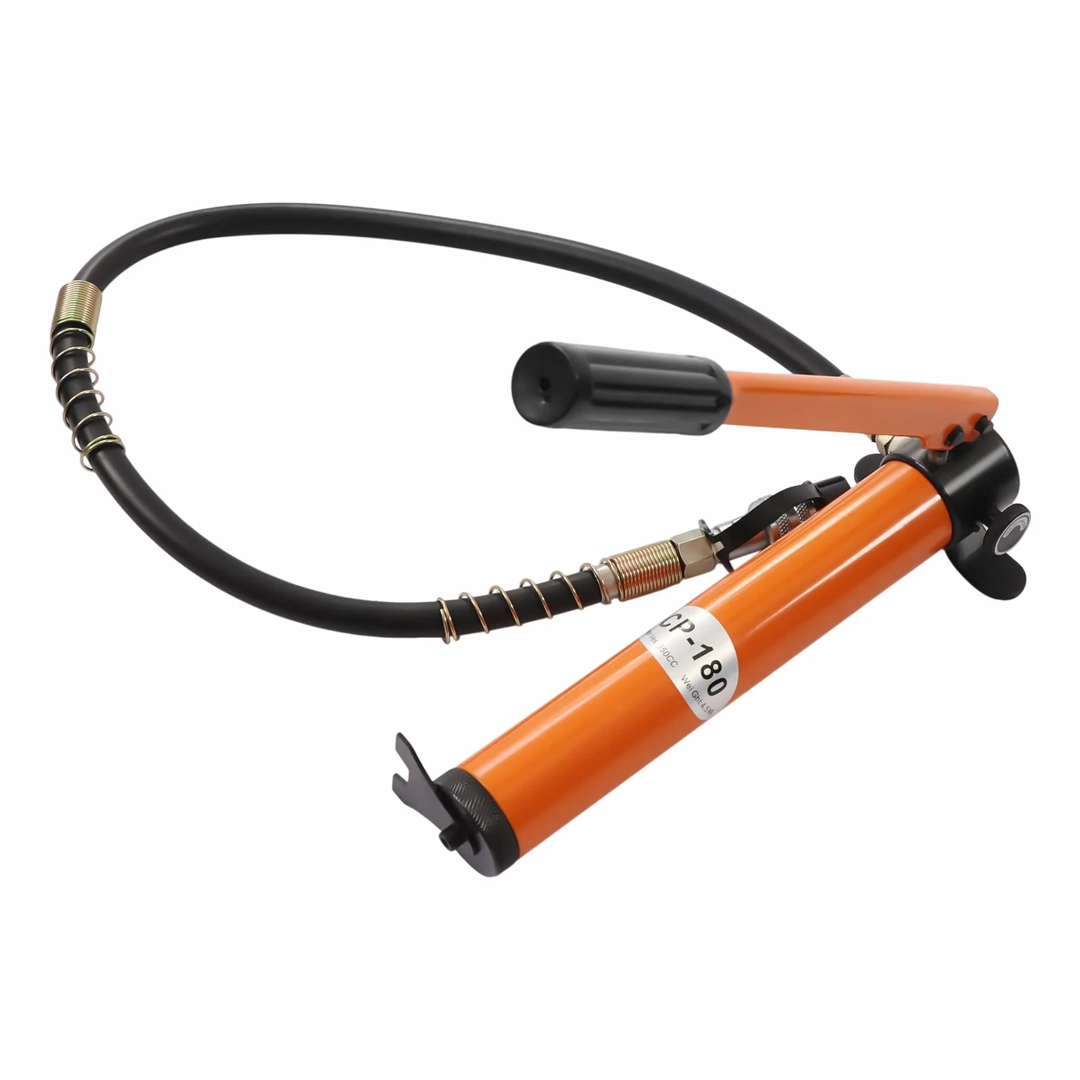 Prensa hidráulica, CP-180 Bomba hidráulica manual con barra de bomba, cilindro hidráulico de doble acción 10T/20T profesional, para edificios y puentes, capacidad de almacenamiento