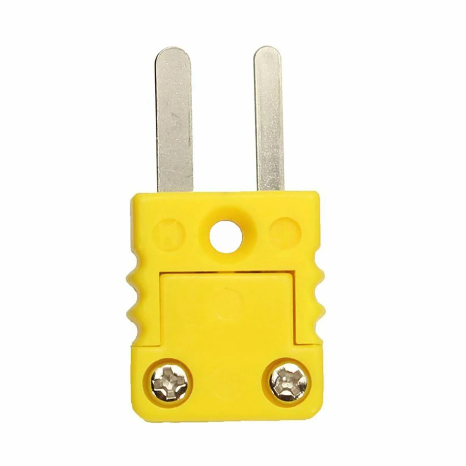 Juego de 4 conectores termopares tipo K miniatura hembra para montaje en panel de aluminio