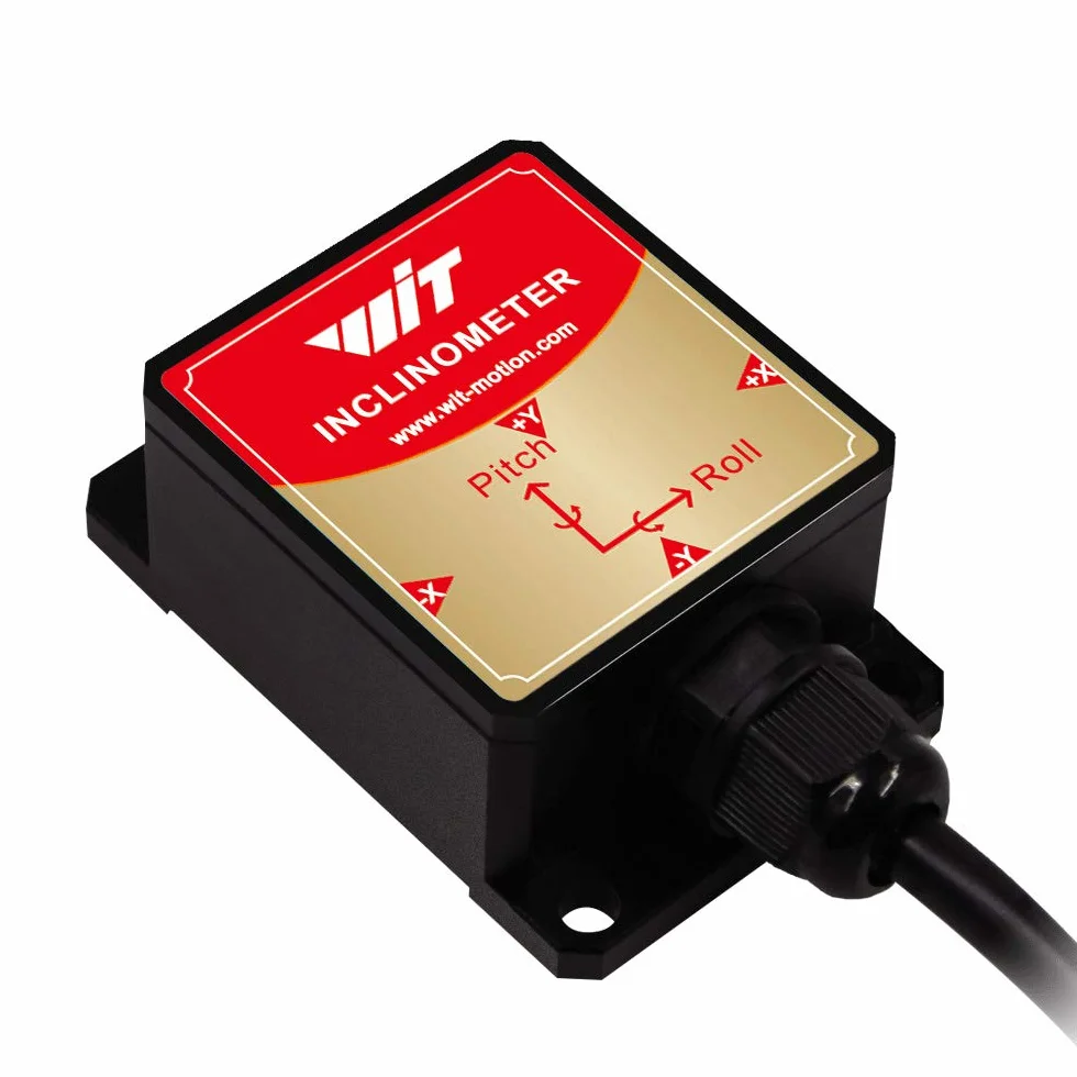 [Acelerómetro + Inclinómetro de grado militar] HWT905-RS485 MPU9250 Giroscopio de 9 ejes + Ángulo (precisión XY 0.05°) + Brújula digital con filtrado Kalman, compensación de temperatura y magnetómetro