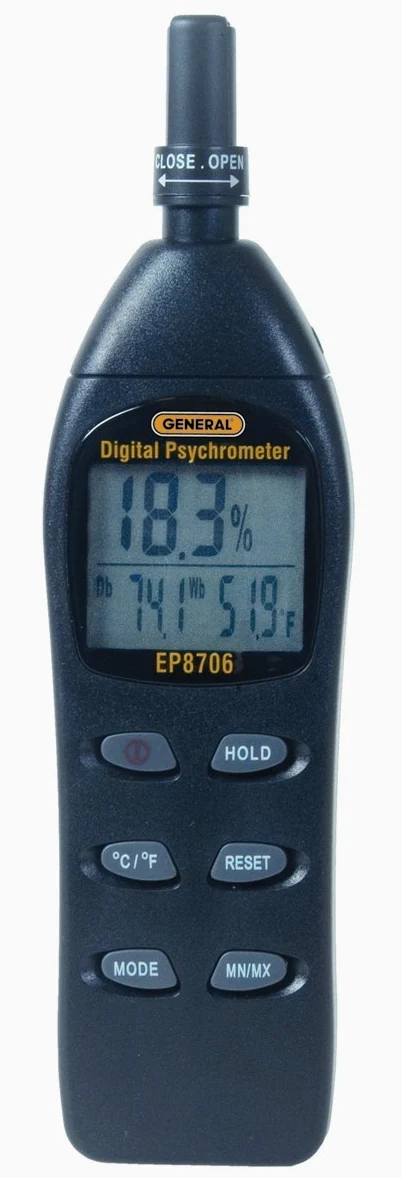 General Tools Psicrómetro digital (EP8706)