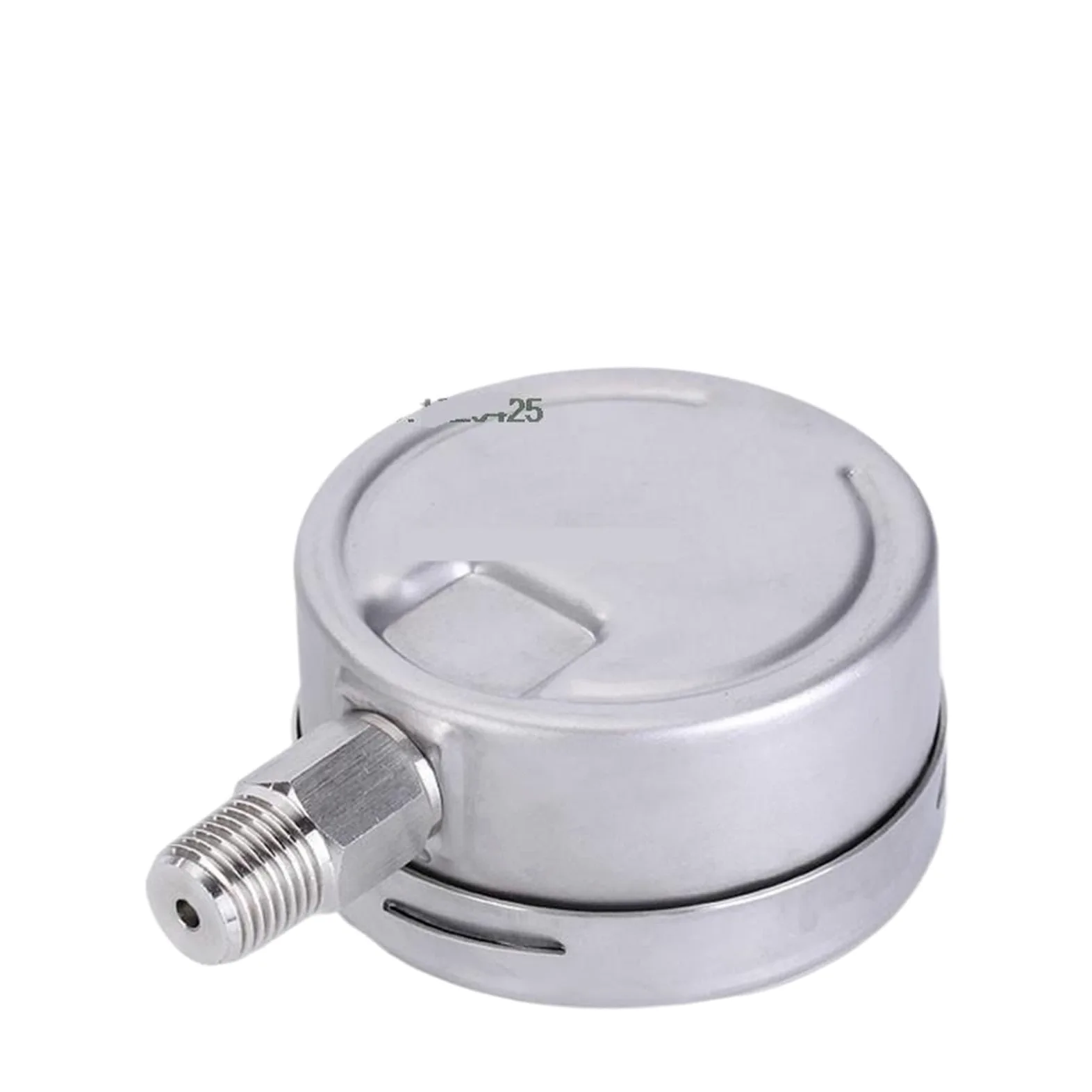 Manómetro de presión Totalmente de Acero Inoxidable EN-837 YN60BF Resistente a la corrosión y a Altas temperaturas (250 Bar, 25 MPa)