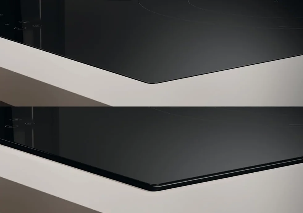Candy CI633CBB1 Placa Inducción 60cm 7,2KW 3 Zonas Paellero 28CM 9 Niveles Potencia Negro