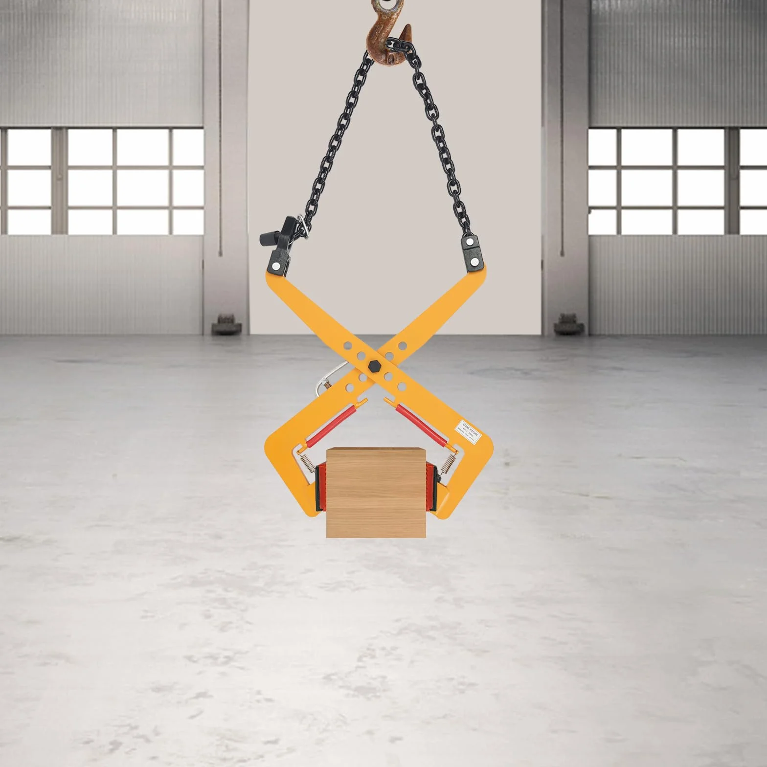 Abrazadera de elevación de piedra grúa cadena pinza herramienta elevador de carga 350 kg apertura 30 51 cm construcción industria elevación transporte