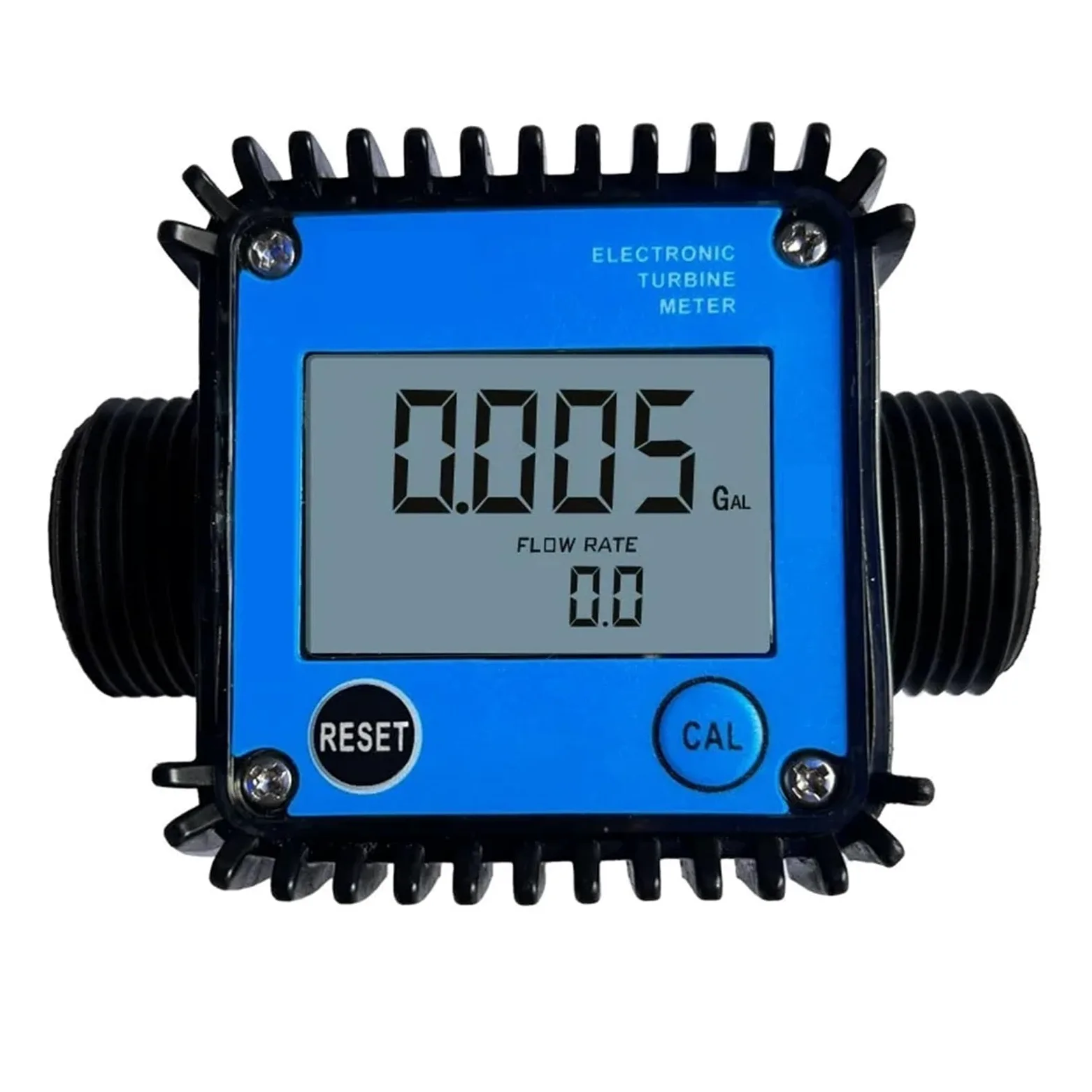 Medidor de Flujo Digital, medidor de Flujo con Rosca Exterior, indicador de Flujo electrónico, Sensor y Contador