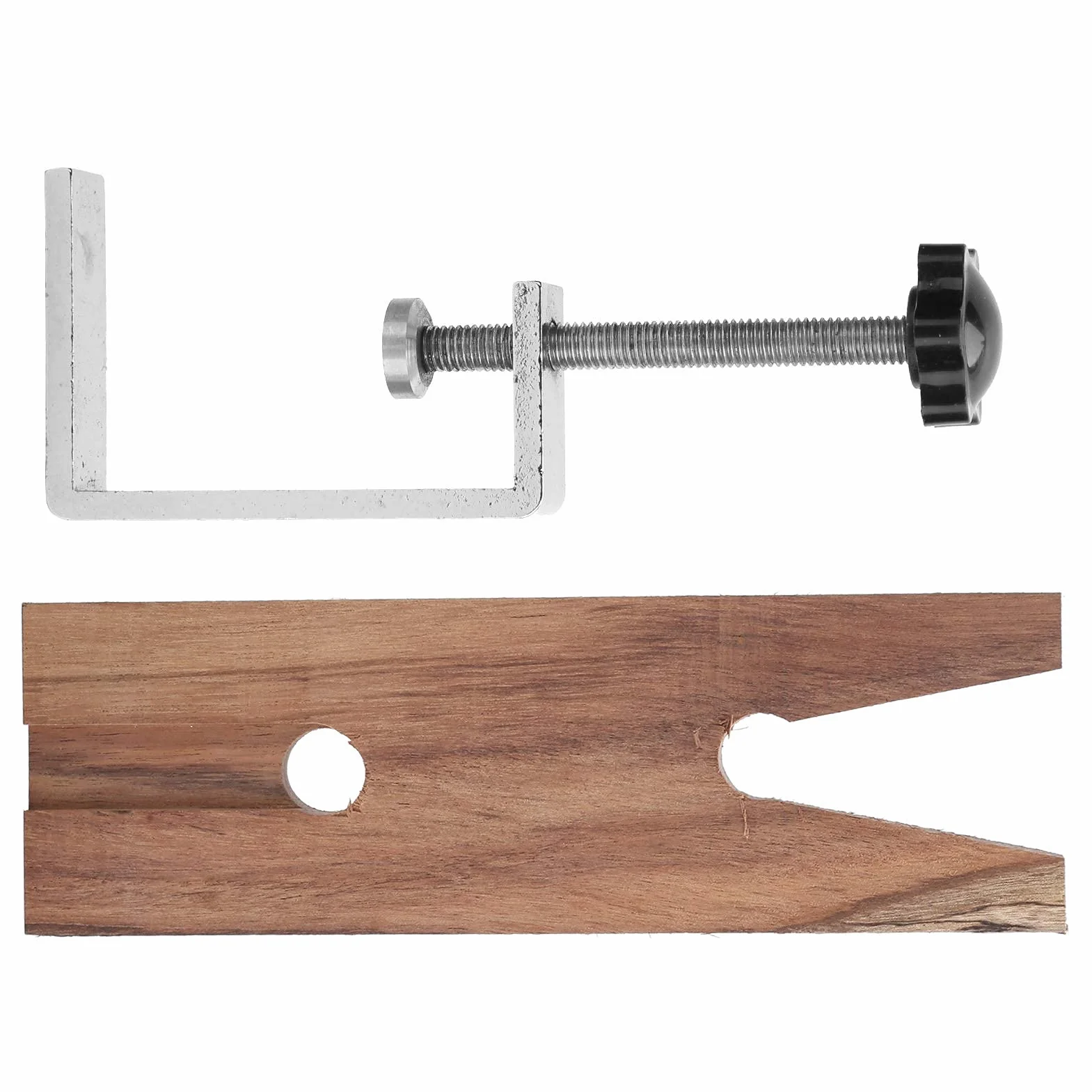 Joyeros Workbench de Madera con Abrazadera en Forma de C y Ranura en V para Fabricación de Joyería