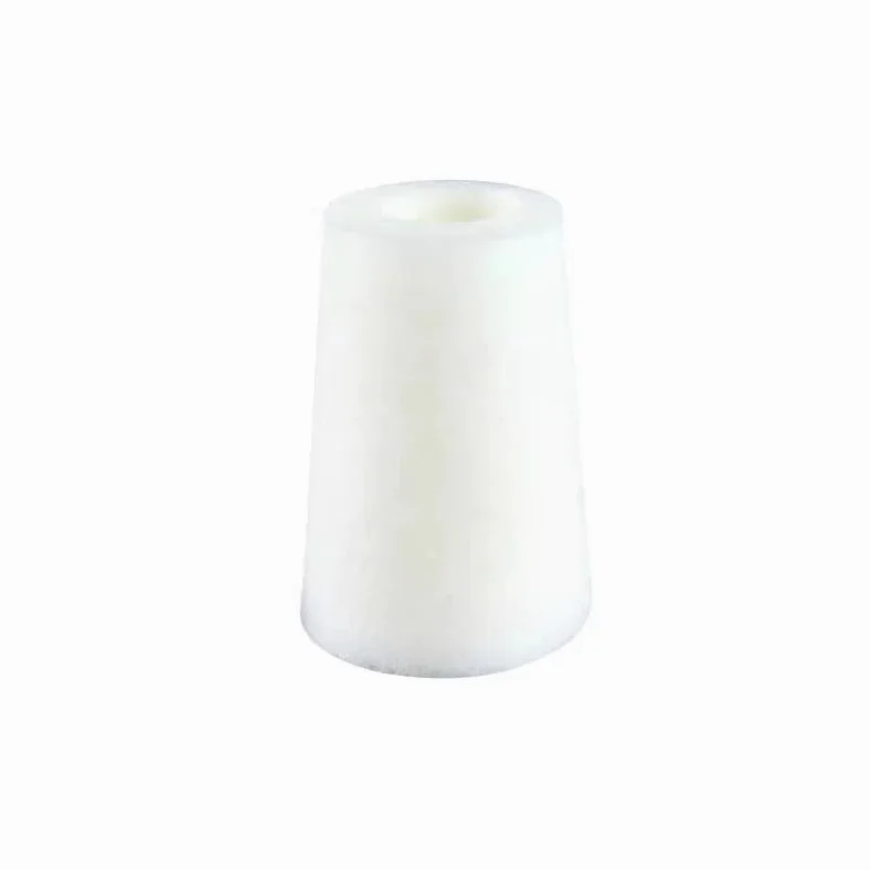 20 Tapones de Silicona for Tubos de ensayo de Laboratorio, tapón Hueco for Manguera de admisión, Tapones de Gel de sílice for experimentos(33-38mm)