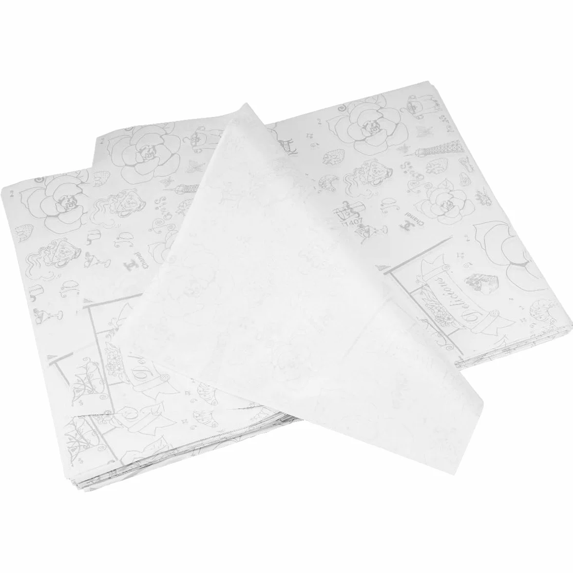 Papel Antigrasa Alimentos 36×26 cm Papel Encerado Resistente al Aceite para Cocina Hamburguesas Papas Fritas