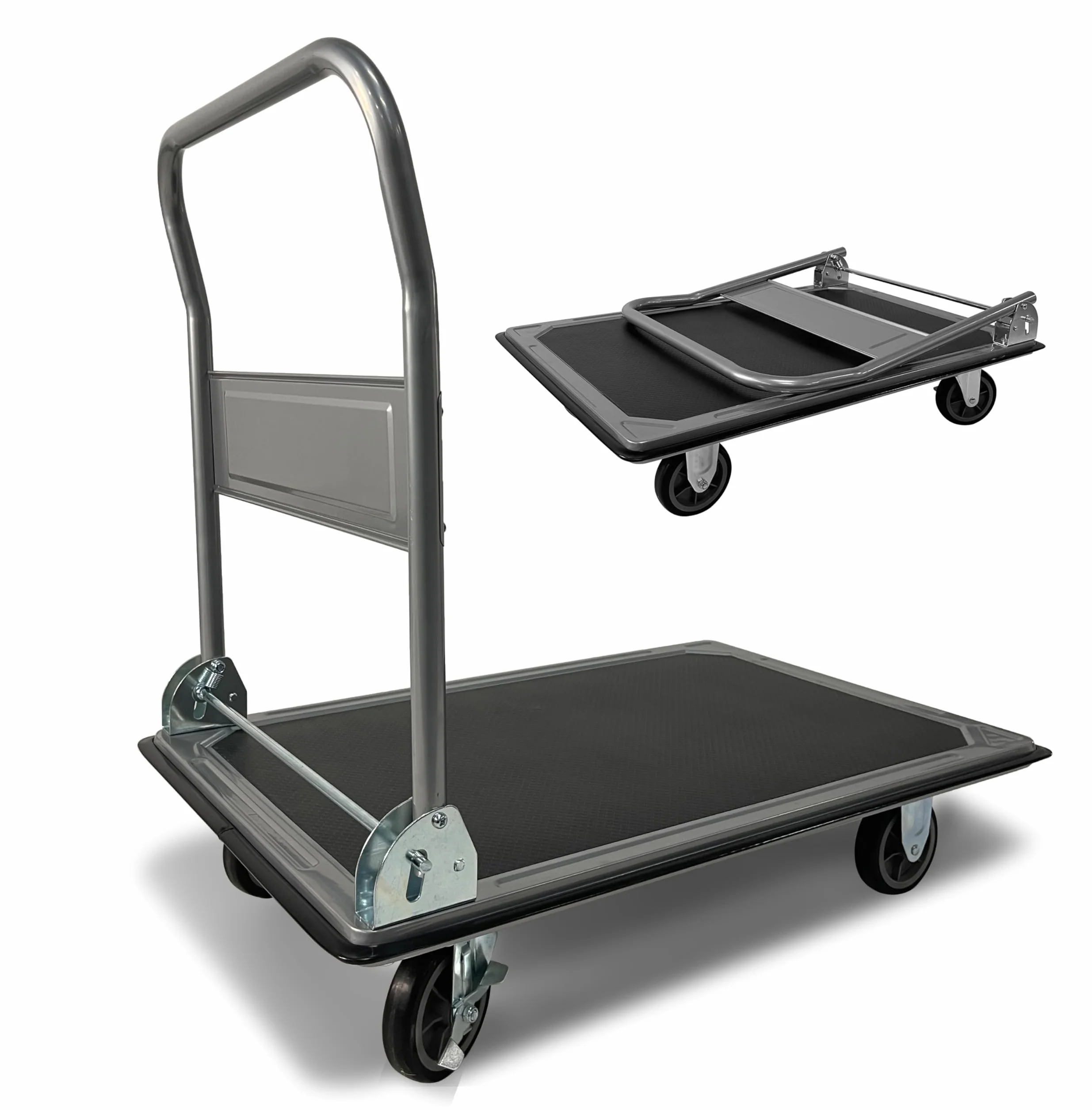 Carrito plegable para garaje, taller, hogar, sótano, plataforma, 90 x 60 cm, altura 86 cm