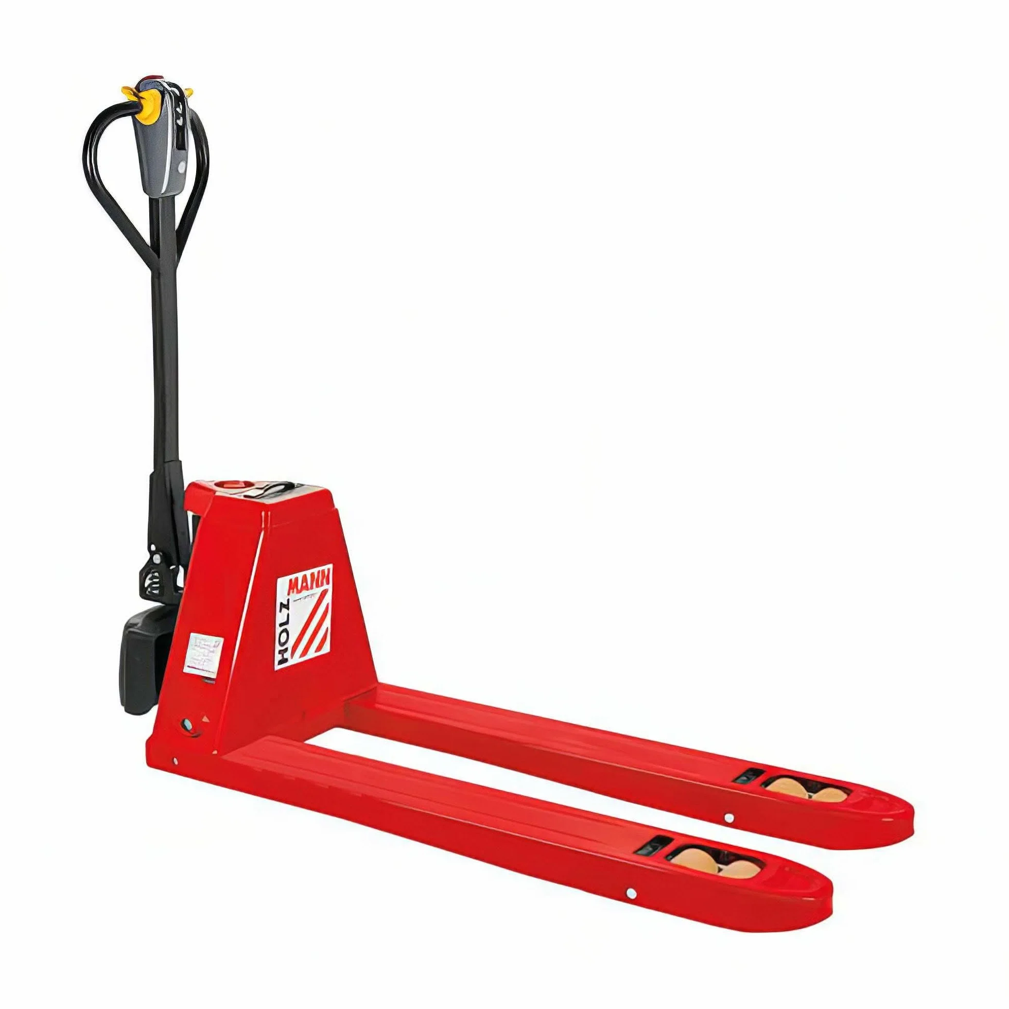 Holzmann - Transpaleta eléctrica (1500 kg, 750 W/500 W, 10 Ah, 48 V, Li-Ión)
