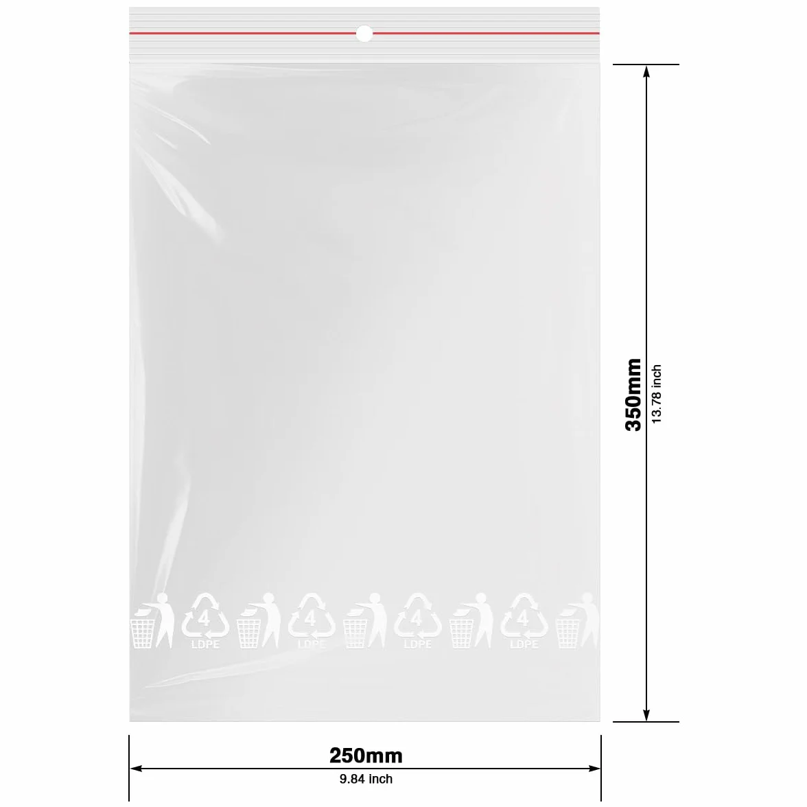 verpacking - 700 Verpacking bolsas ziploc bolsas de polietileno bolsas zip varios tamaños 250 x 350mm, bolsas resellables, bolsas de almacenaje, bolsas de almacenaje, bolsas de almacenaje
