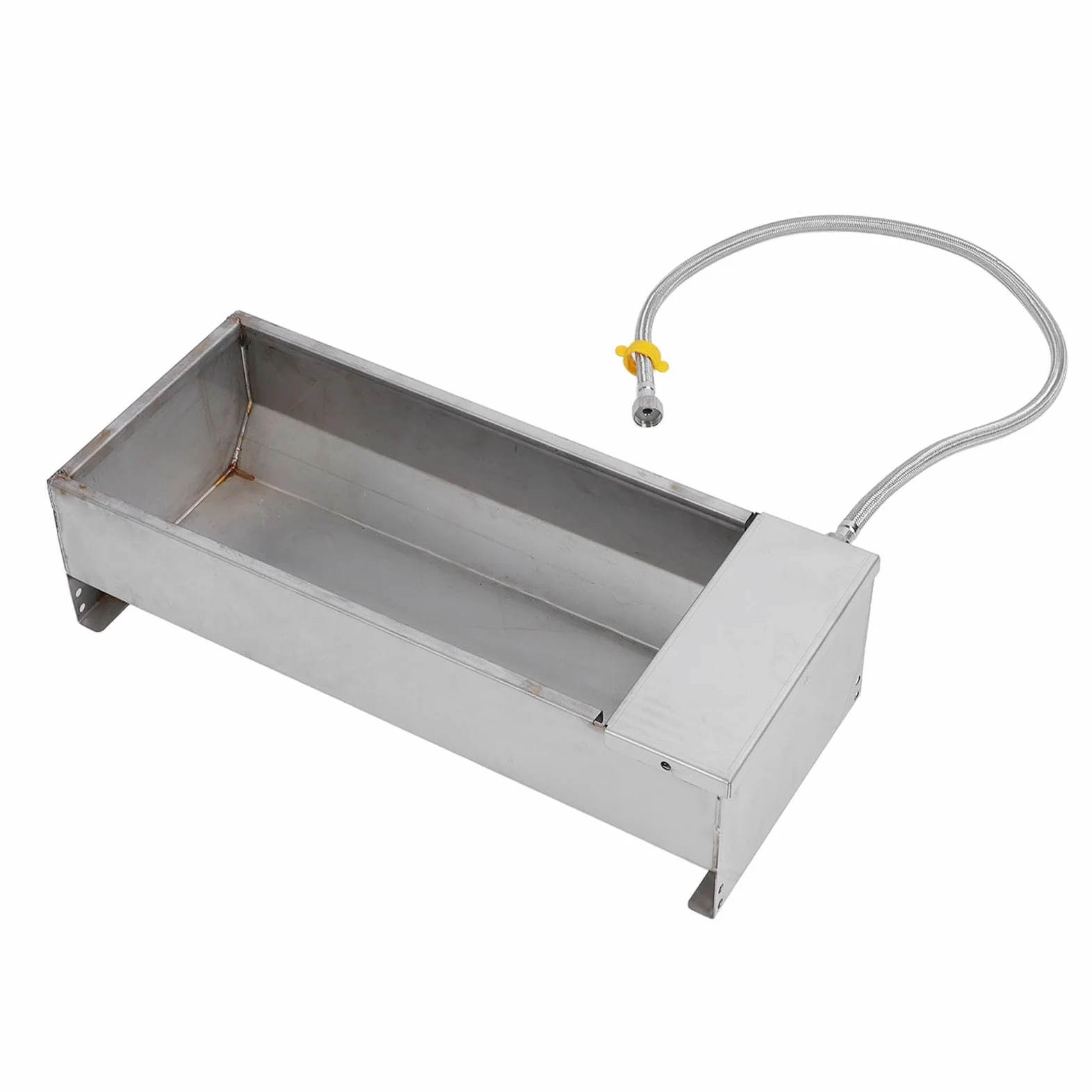 Bebedero Automático para Ganado, Cuenco de Agua Potable para Animales de Acero Inoxidable, Bebedero de Agua Autollenado para Caballos, Cabras, Ovejas, Gran Capacidad