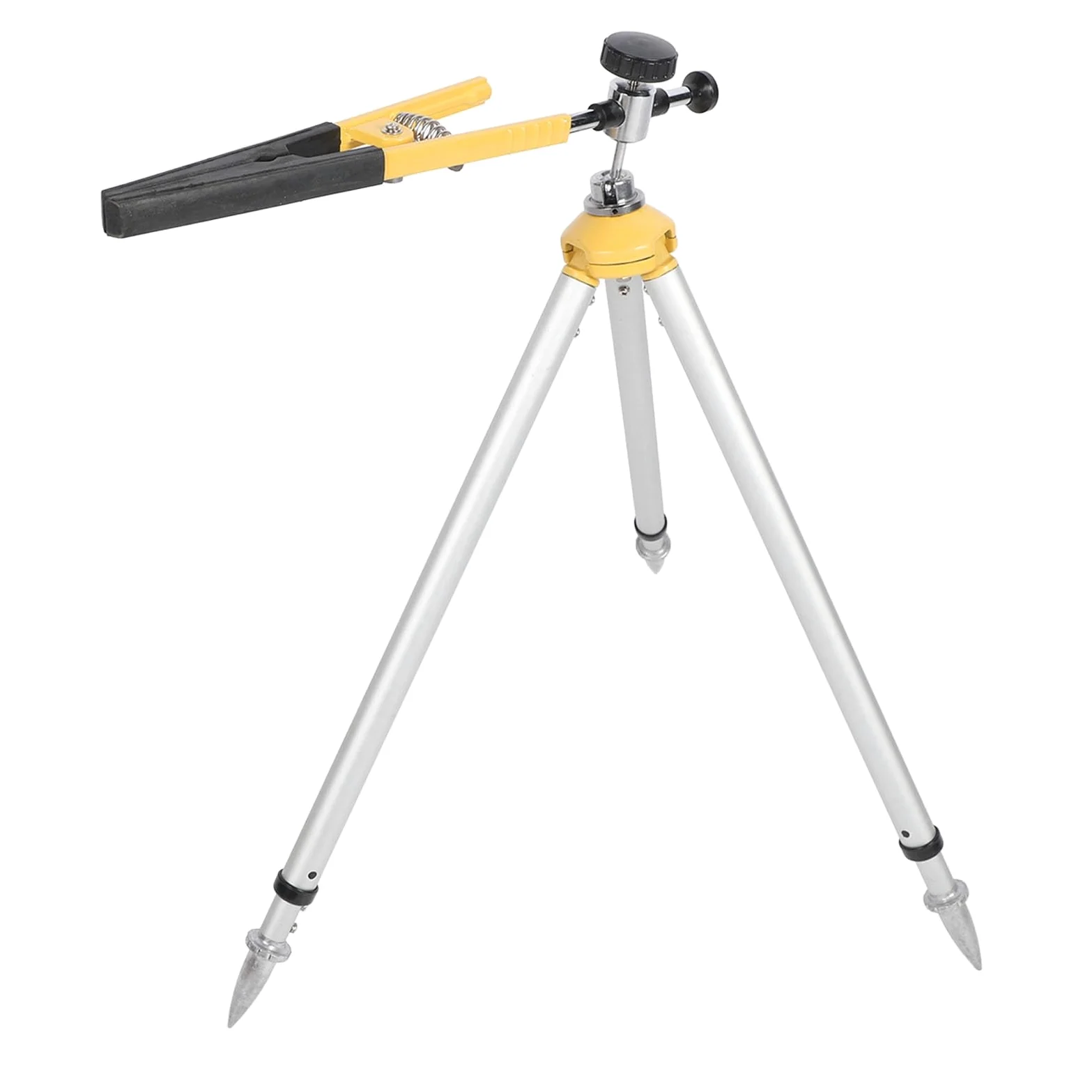 Soporte de Poste de Prisma de Estación Total, Abrazadera Ajustable Duradera para Topografía del Suelo, Aleación de Aluminio de 62-88cm