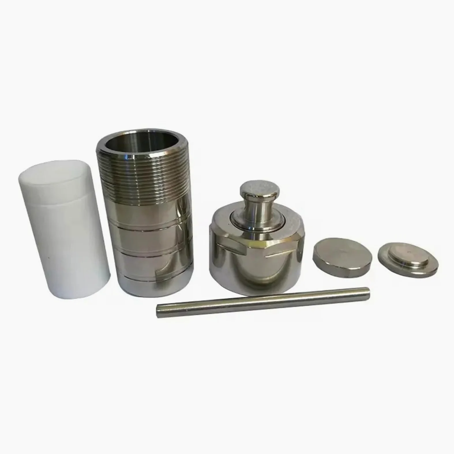 Reactor de síntesis hidrotermal, Laboratorio de Tanque digestión Alta presión, Reactor Autoclave síntesis hidrotermal Revestido PTFE, 20ml, 25ml(100ml)
