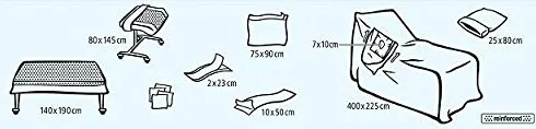 Equipo artroscopia hombro foliodrape protect ref 9387262 5 uds