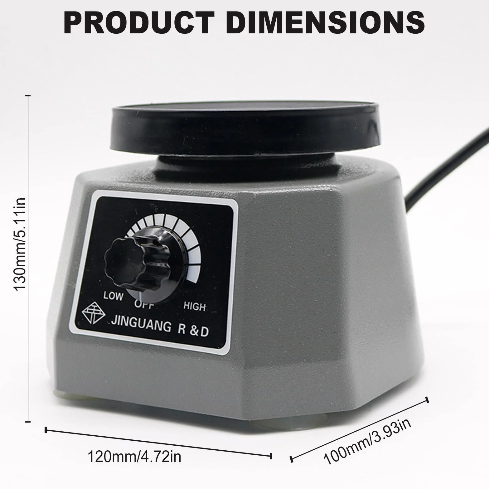 Placa vibratoria para yeso 220 V 100 W velocidad ajustable