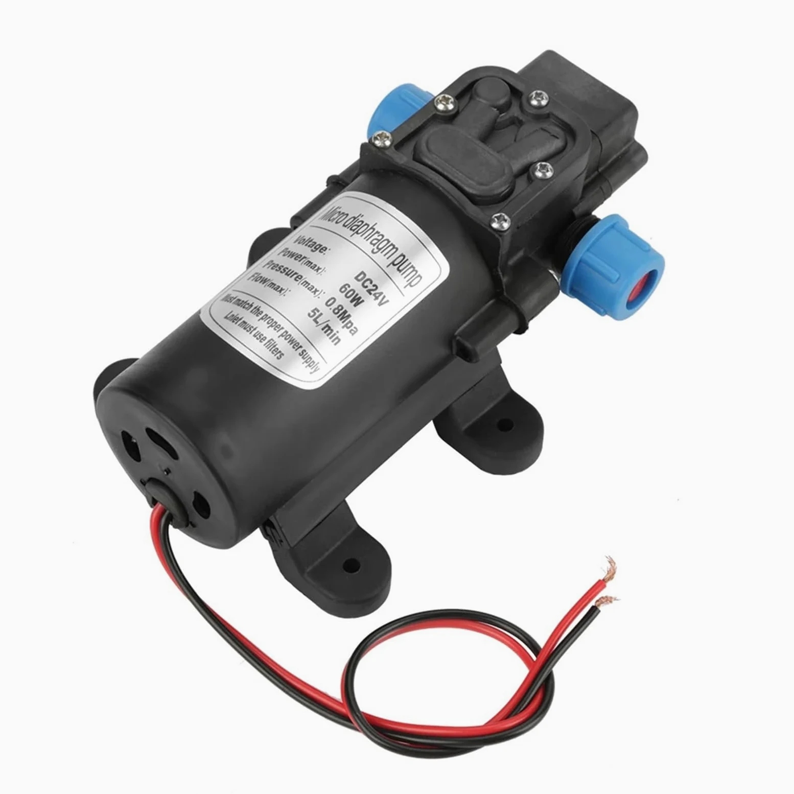 Bomba peristáltica industrial, Bombas De Diafragma, Bomba Eléctrica Miniatura Alta Presión Autocebante,para laboratorio(0142H2D)