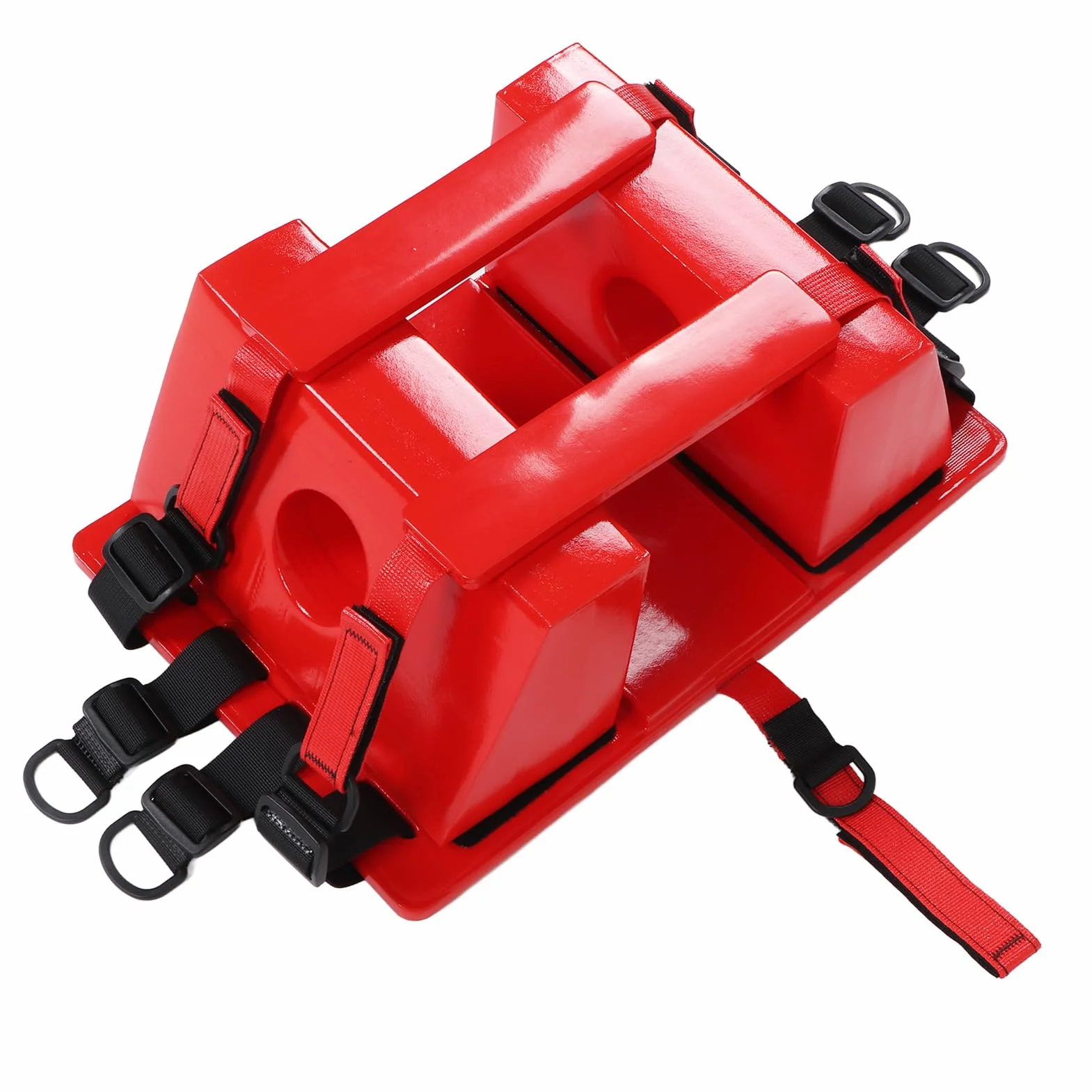 Inmovilizador de Cabeza para Tablero, Algodón NBR Impermeable, Compatible con Rayos X, MRI y CT, con Dos Orificios para Las Orejas, Soporte Cefálico
