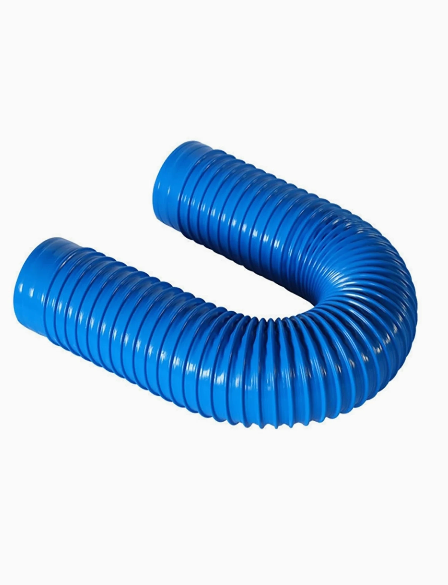 Manguera de polvo PVC reforzada con espiral azul, varios tamaños | D 18cm x L 3.3ft
