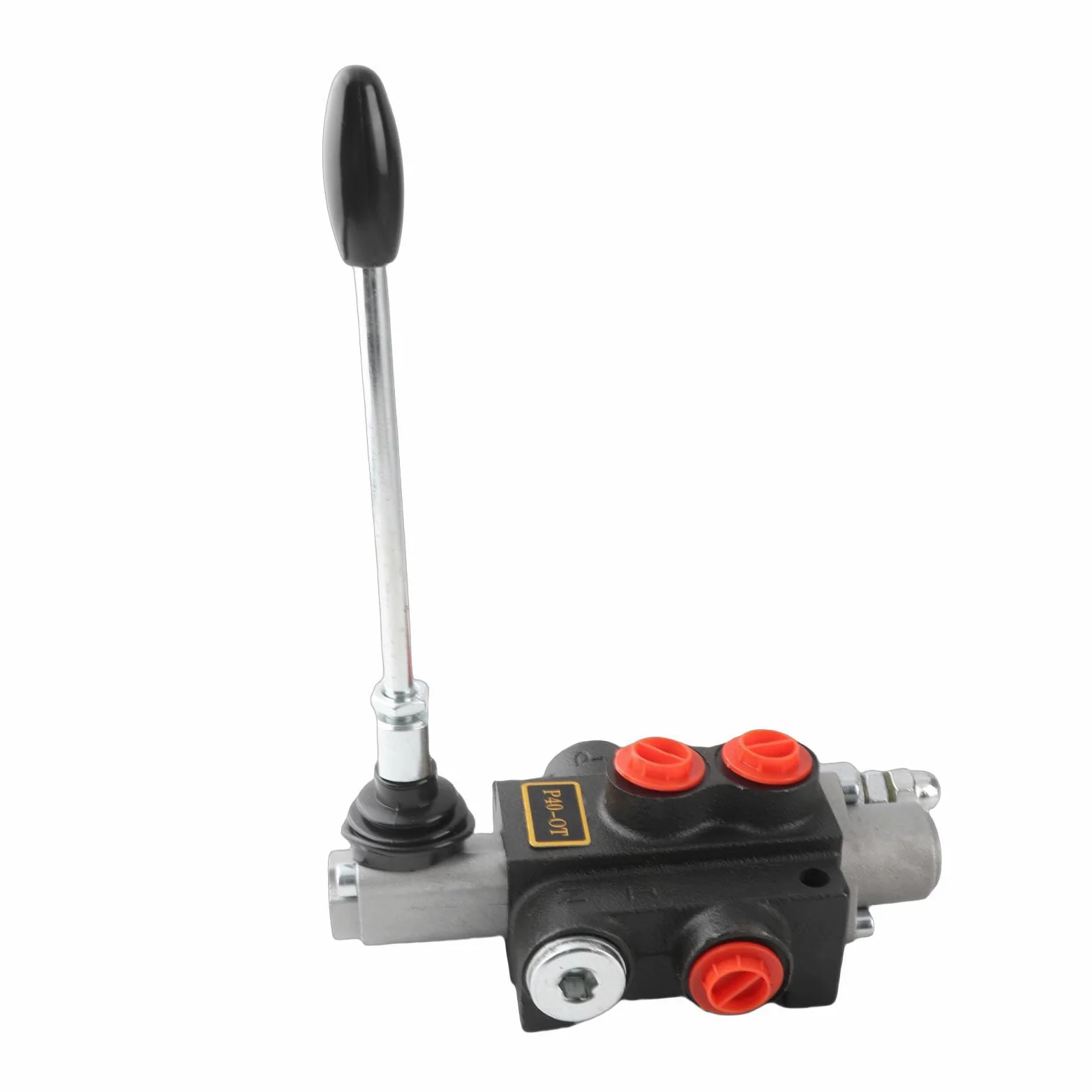 Alomejor Válvula de Control Hidráulica de Doble Acción Kit Flexible Duradero para Maquinaria y Equipos de Construcción Hierro Fundido