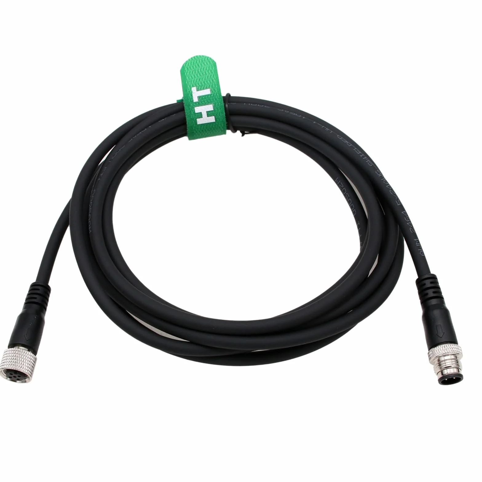 HangTon M12 A Código 5 Pin Macho a 5 Pin Hembra Actuador de Aviación Sensor Cable Blindado de Señal para Controles Industriales Dispositivo
