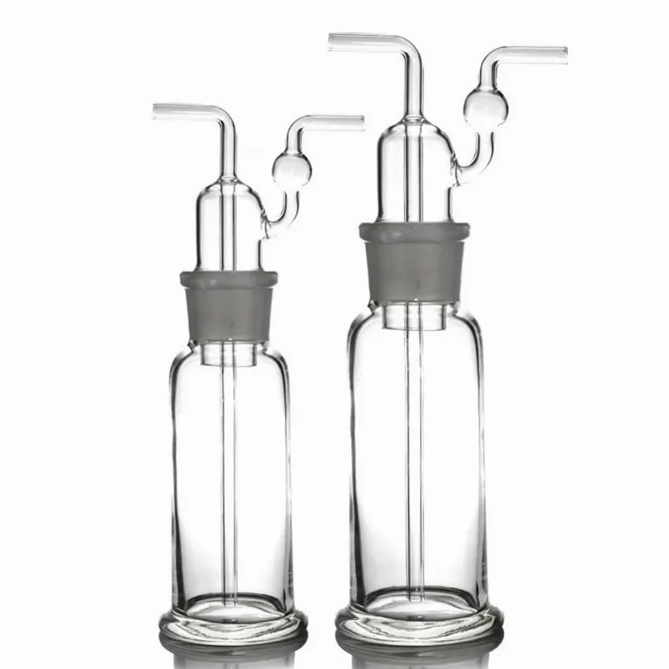 Cristalería de Laboratorio Frasco de lavado de 500 ml con boca esmerilada, vidrio transparente 34/35, equipo de laboratorio
