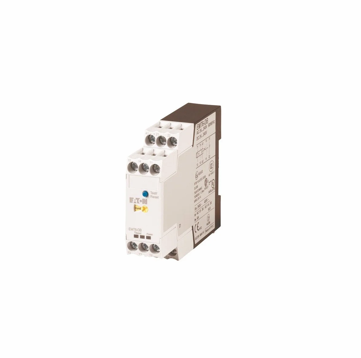 Eaton EMT6-DBK Relé Termistor para Protección de Máquinas, Multi Function, 24-240V50/60HZ/DC