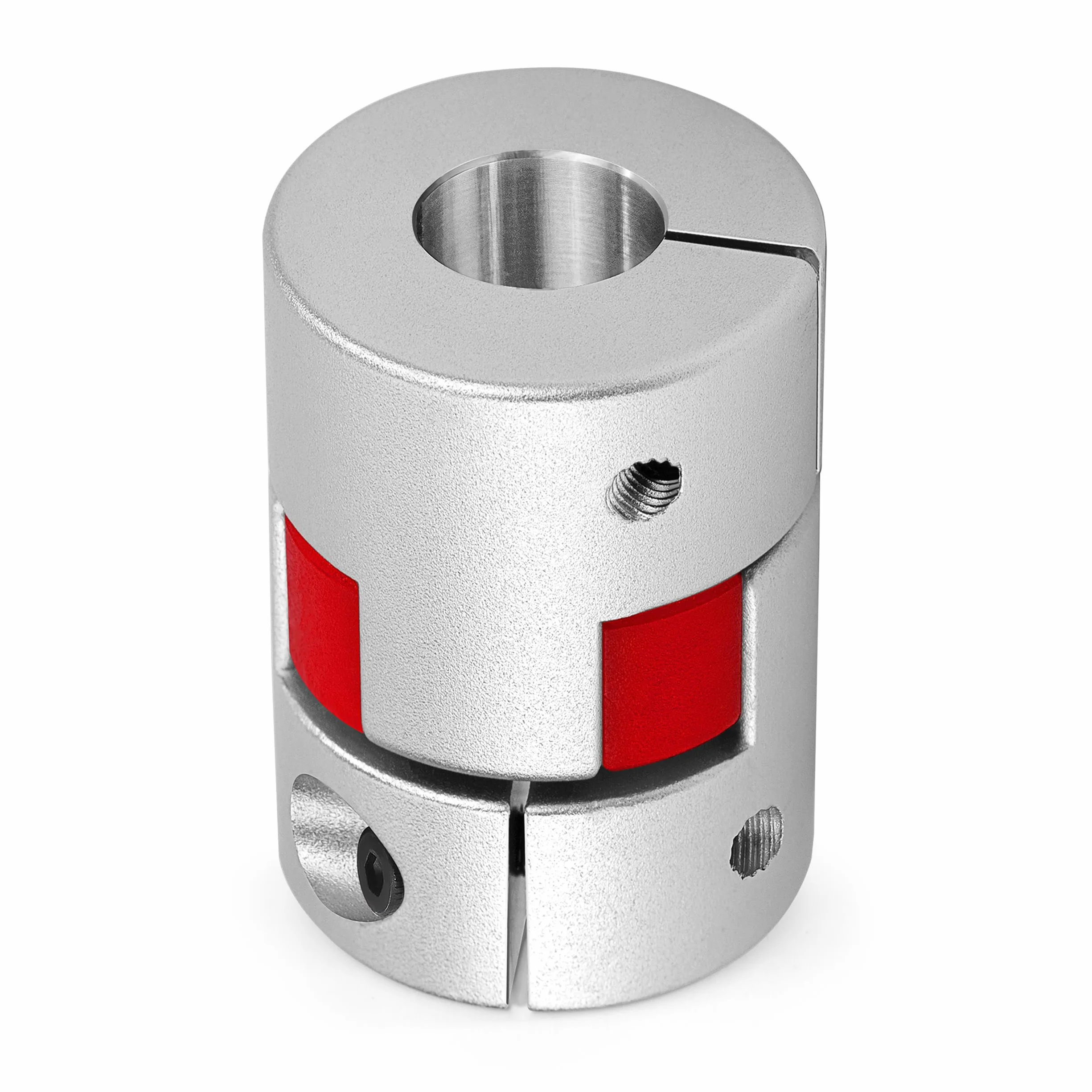 Acoplador Flexible de Eje 5mm a 8mm, Conector Aleación Aluminio para Servomotor Paso a Paso (D20 L30)