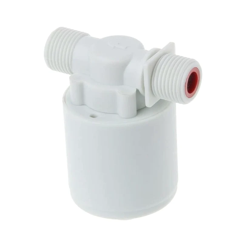 Válvula de bola de latón de 3 vías, Válvula de control automático nivel agua for tanque torre flotante for piscinas flotador