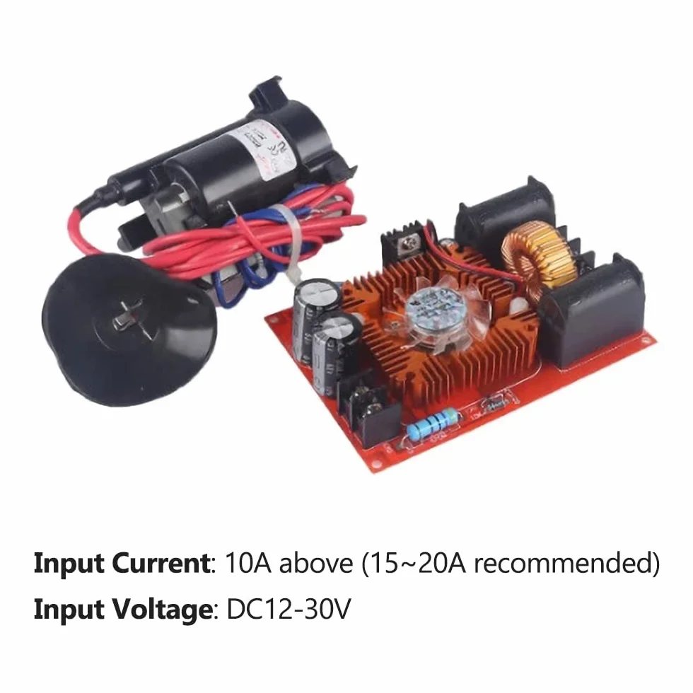 HUIOP DC12-30V ZVS Coil Flyback Driver Kit para SGTC Marx Generator Tablero de Alto Voltaje
