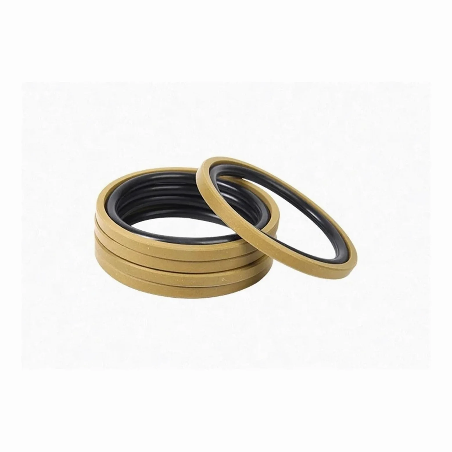 1 sello alternativo de cilindro hidráulico, anillo de PTFE y junta tórica NBR.(105x94x4.2mm)