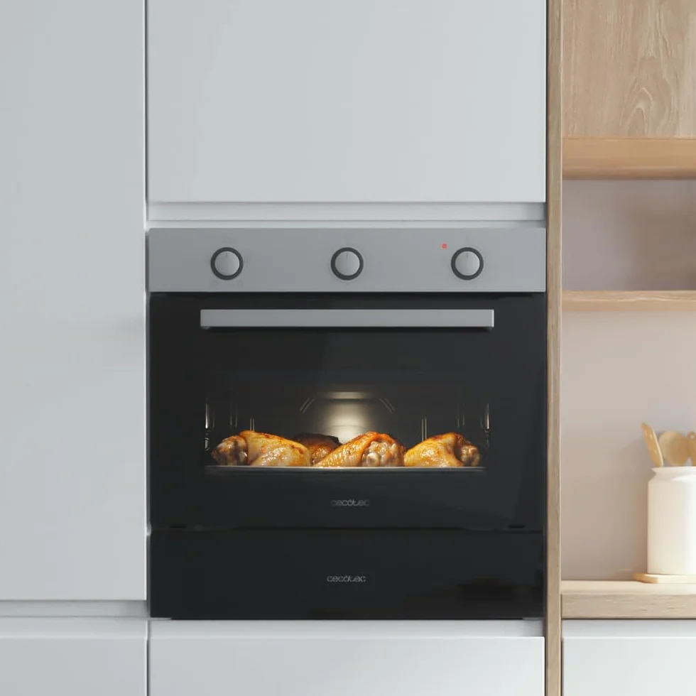Cecotec Horno Integrable 45cm Bolero Hexa C134500 Inox 2600W 56L 4 Funciones