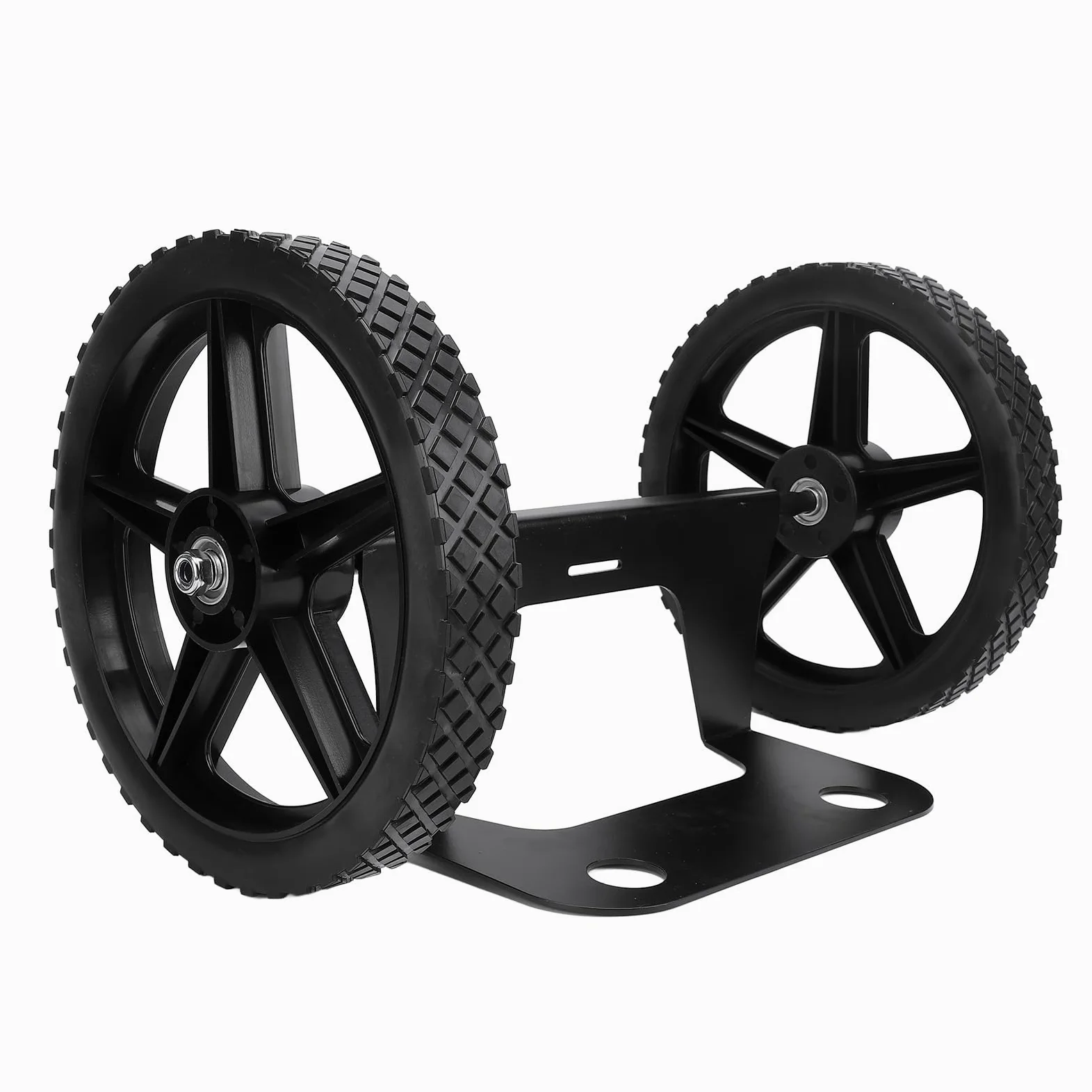 Kit de Carrito Enfriador con Ruedas de 12 Pulgadas, Kit de Eje de neumático con Rueda enfriadora con Marco de Acero, Carrito Exterior de Alta Capacidad de Carga para Acampar,