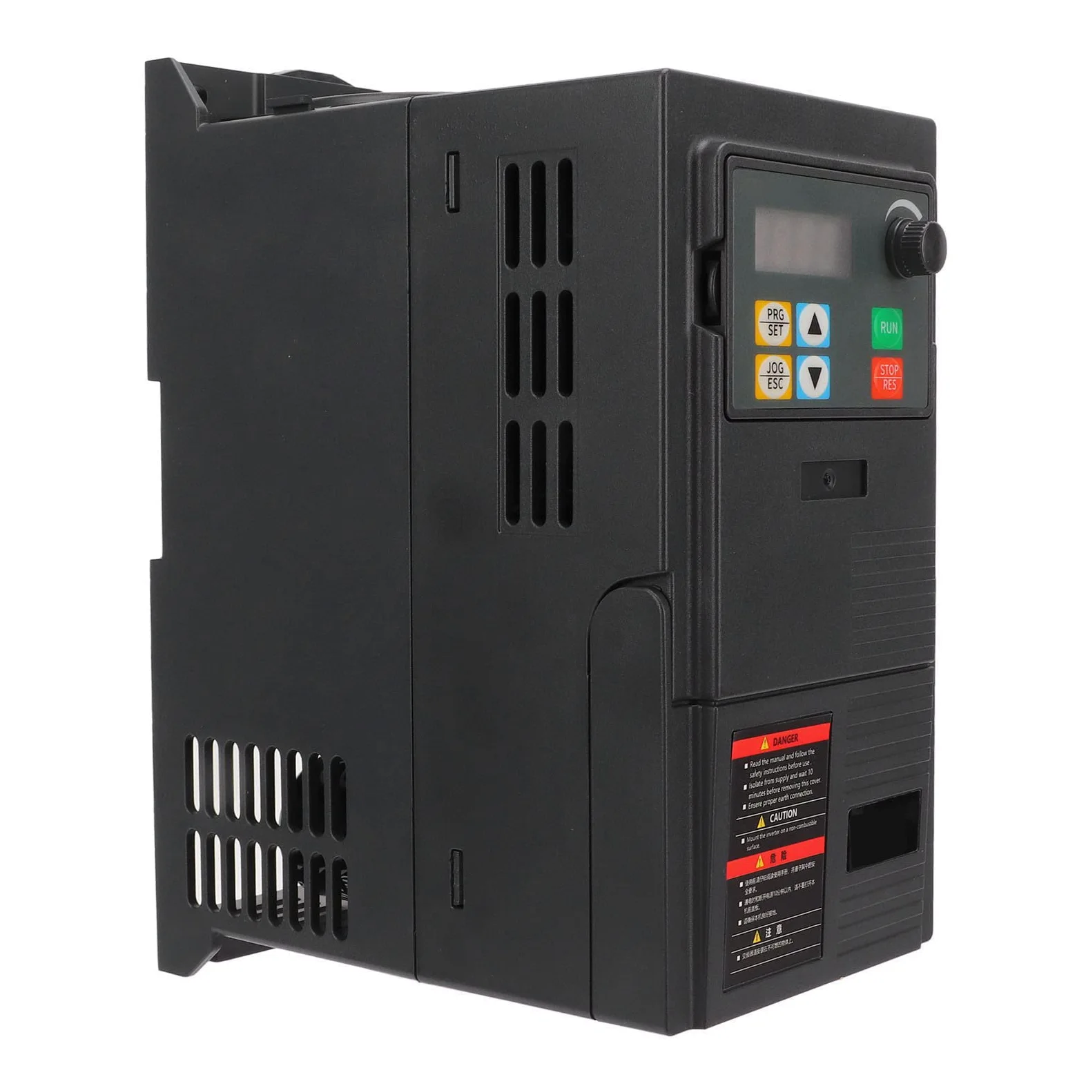 FTVOGUE Variador de Frecuencia ABS Convertidor de Frecuencia 1,5 KW Trifásico CA 200 V A 240 V Entrada 0 A 240 Salida 7 A para Control de Velocidad del Motor en Equipos de Taller