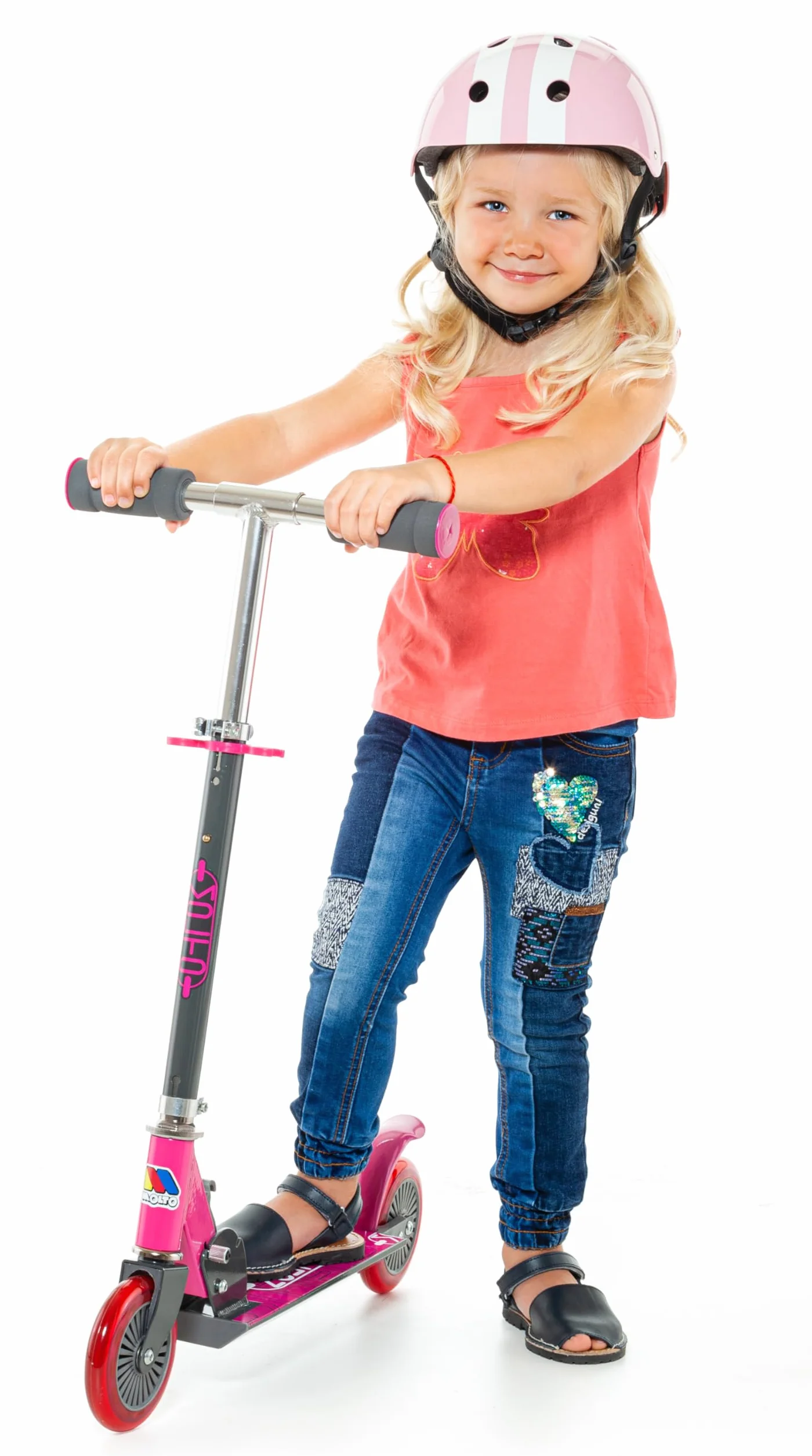 Patinete Plegable Rosa M MOLTO