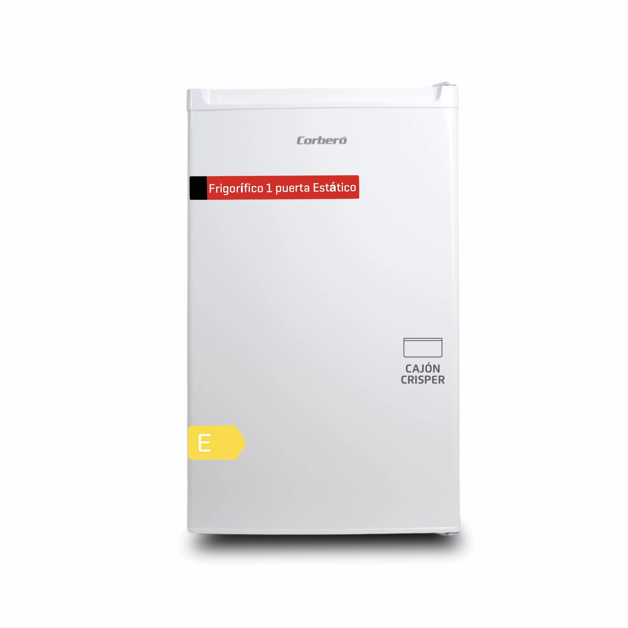 Corberó Frigorífico 1 Puerta CF1PM8024 80L+12L Congelador 84.5 cm Blanco