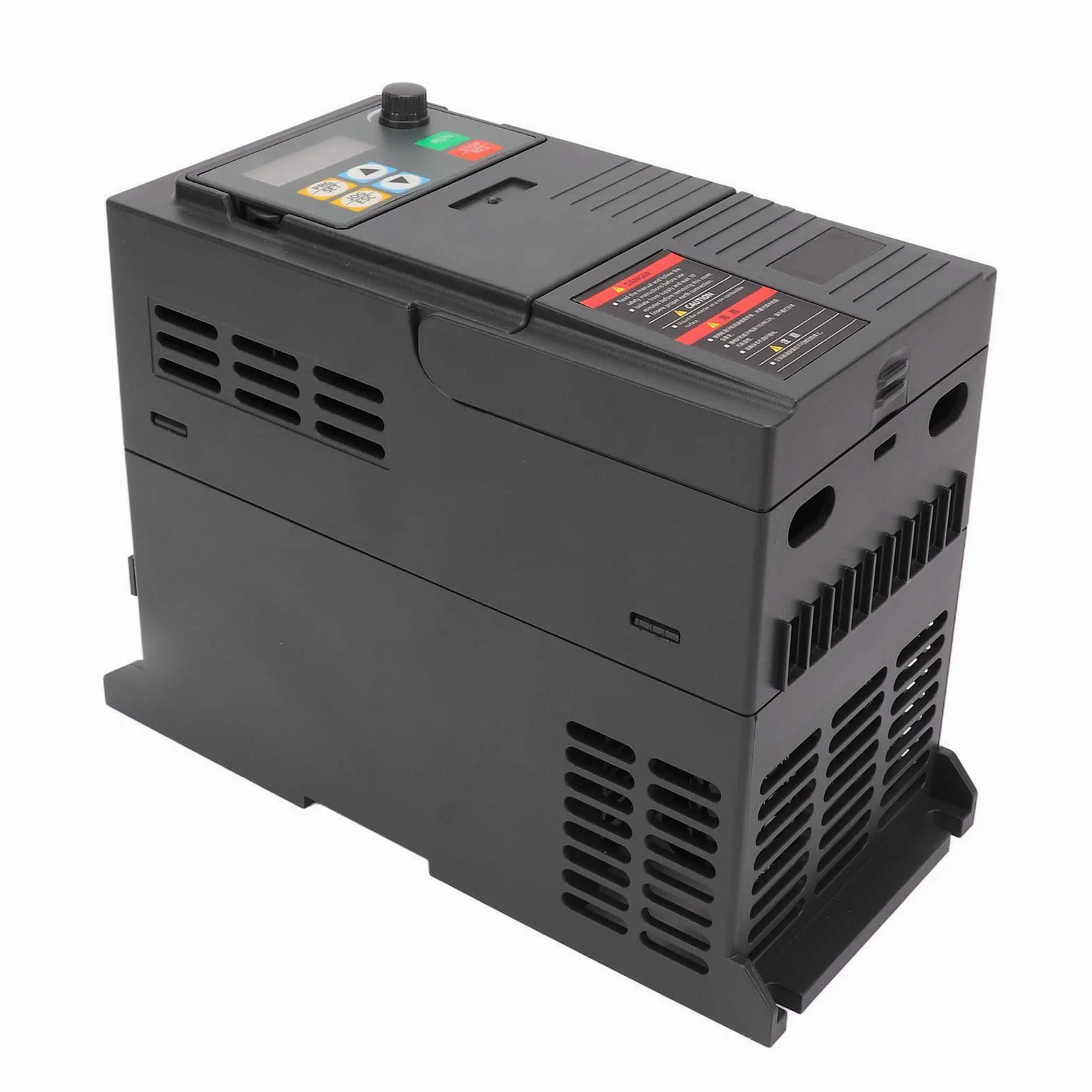 FTVOGUE Variador de Frecuencia ABS Convertidor de Frecuencia 1,5 KW Trifásico CA 200 V A 240 V Entrada 0 A 240 Salida 7 A para Control de Velocidad del Motor en Equipos de Taller