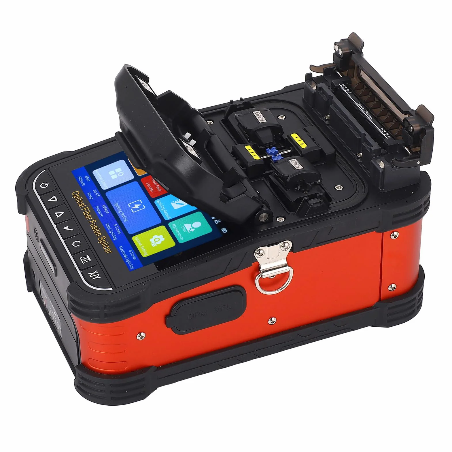 Spacter Fusionadora de Fibra Óptica 5.0 Pulgadas Pantalla Táctil SM MM DS NZDS AC100-240V